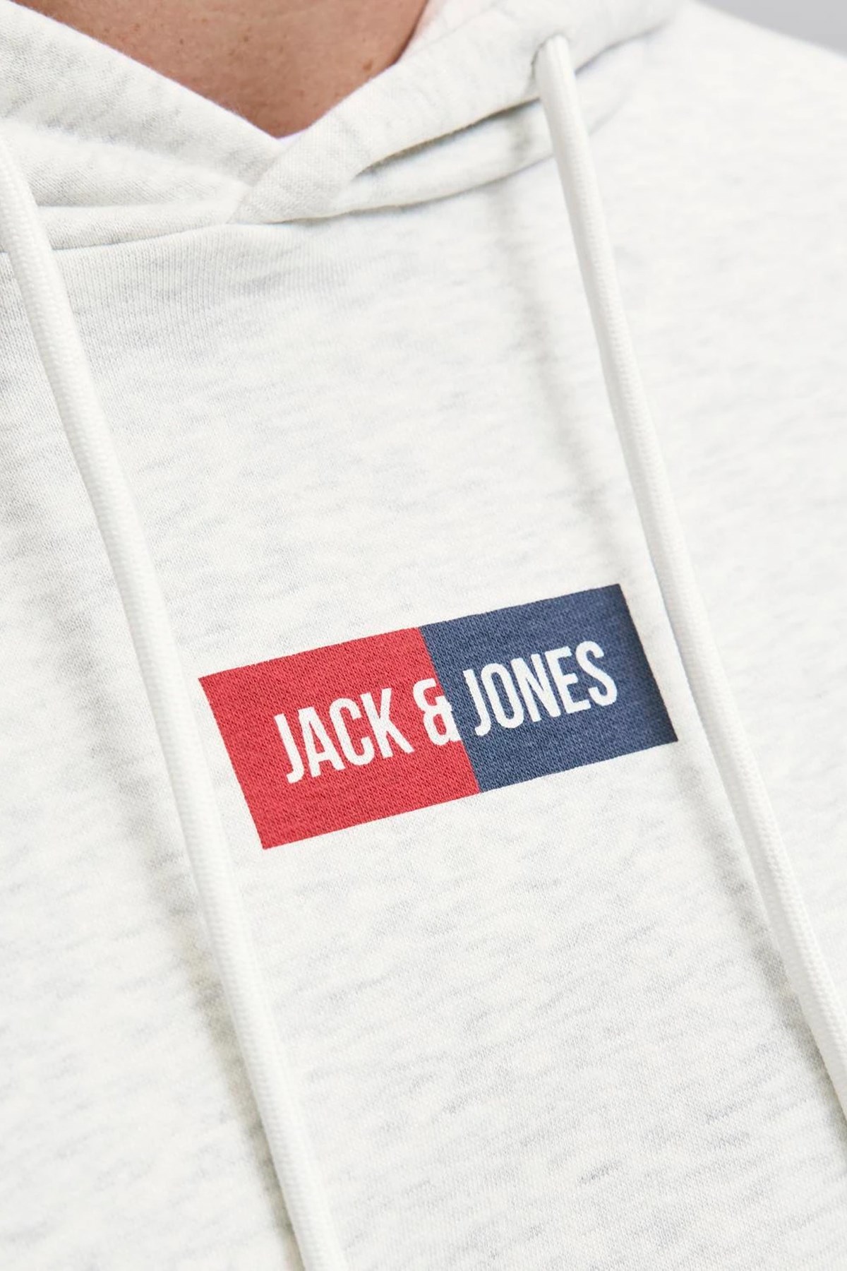 Jack & Jones Jjpan Erkek Sweatshirt 12278618 Beyaz