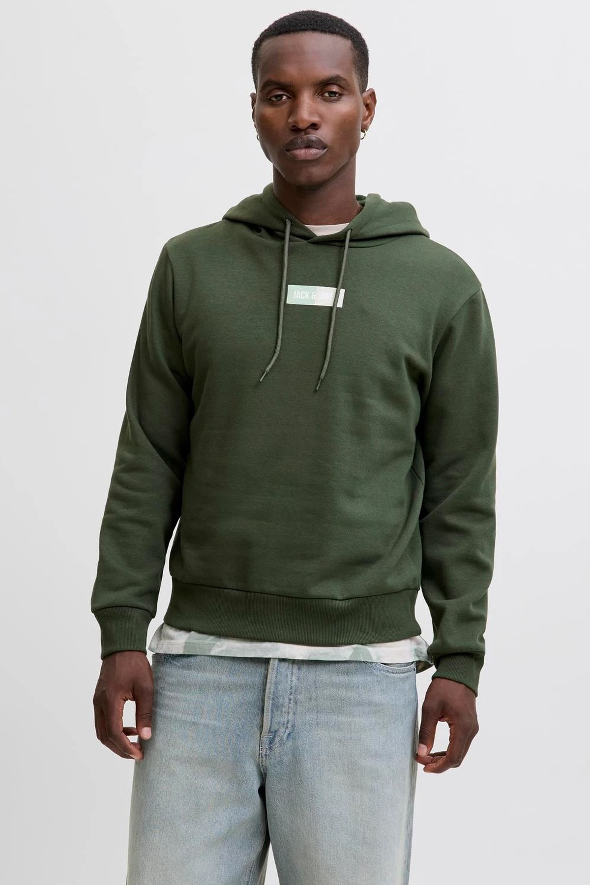 Jack & Jones Jjpan Erkek Sweatshirt 12278618 Çok Renkli