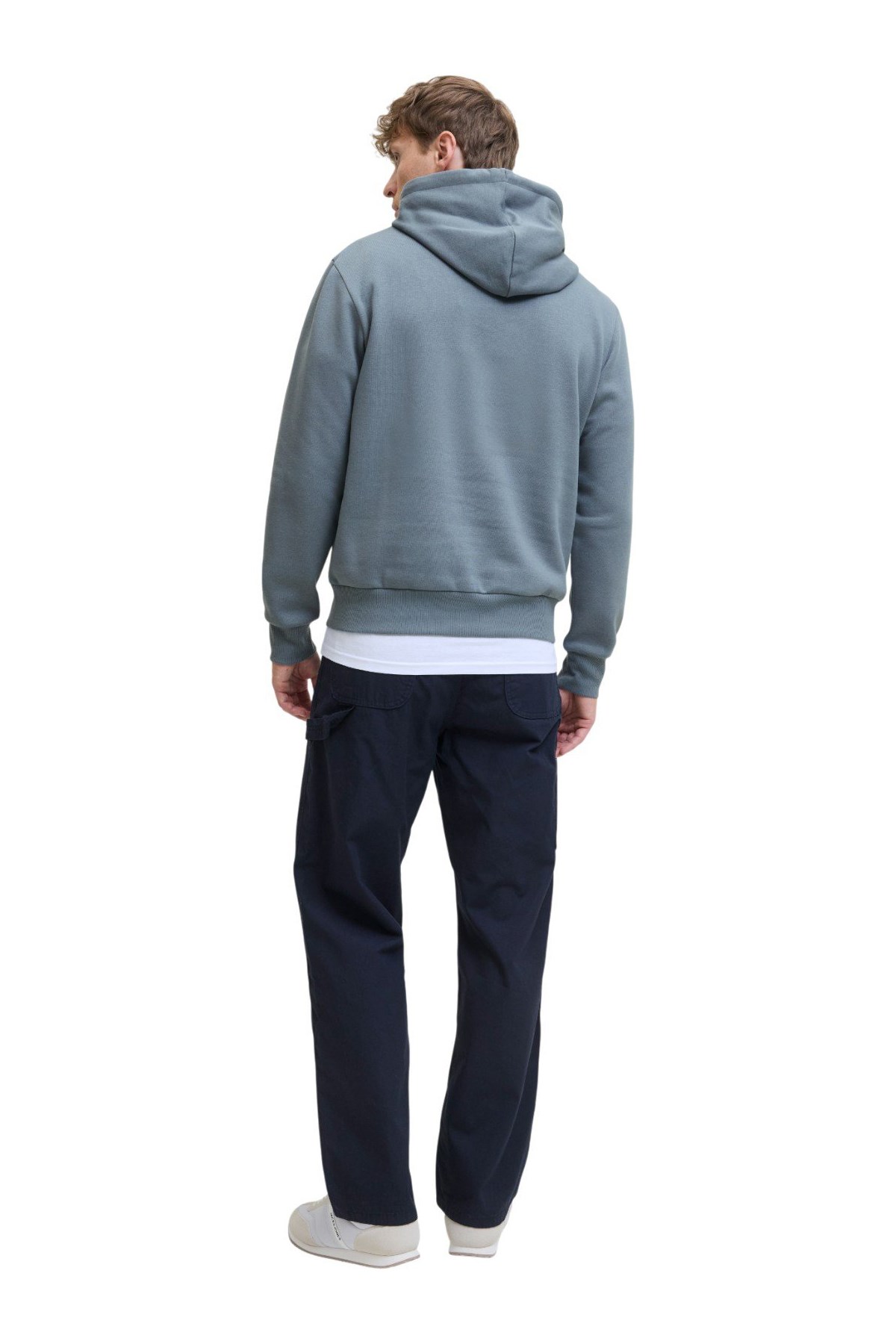 Jack & Jones Jjpan Erkek Sweatshirt 12278618 Mavi