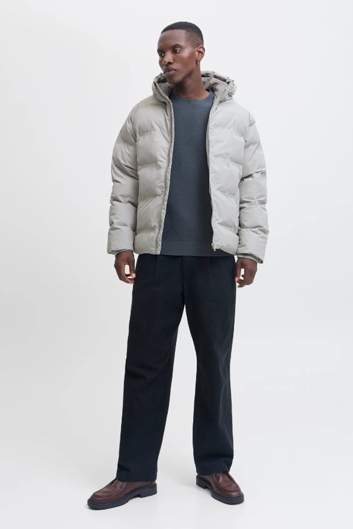 Jack & Jones Jjesoho Erkek Mont 12278749 Gri