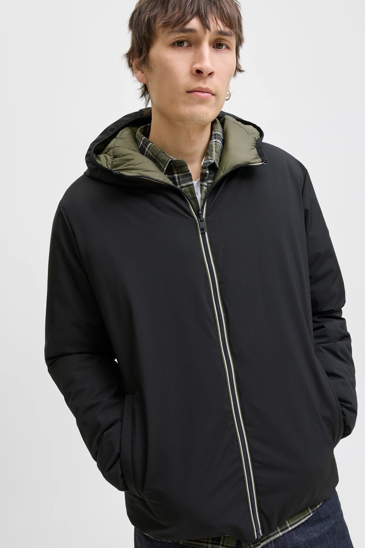 Jack & Jones Jjebrook Erkek Ceket 12278780 Siyah