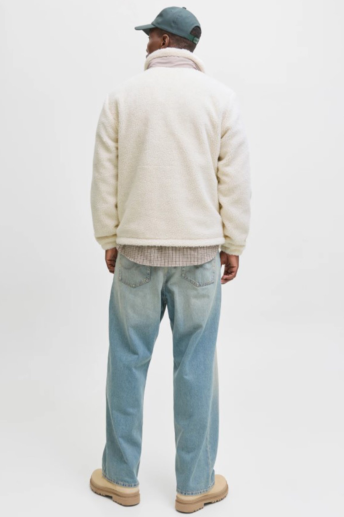 Jack & Jones Jjesoho Teddy Erkek Ceket 12278784 Gri