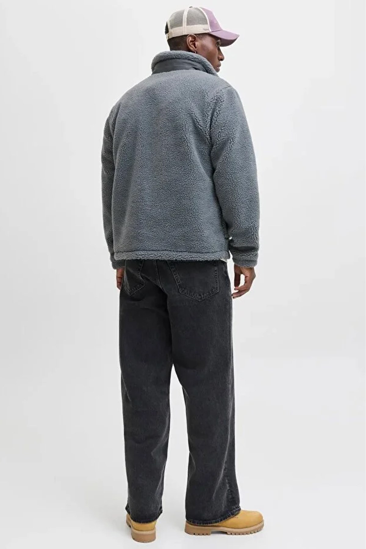 Jack & Jones Jjesoho Teddy Erkek Ceket 12278784 Mavi