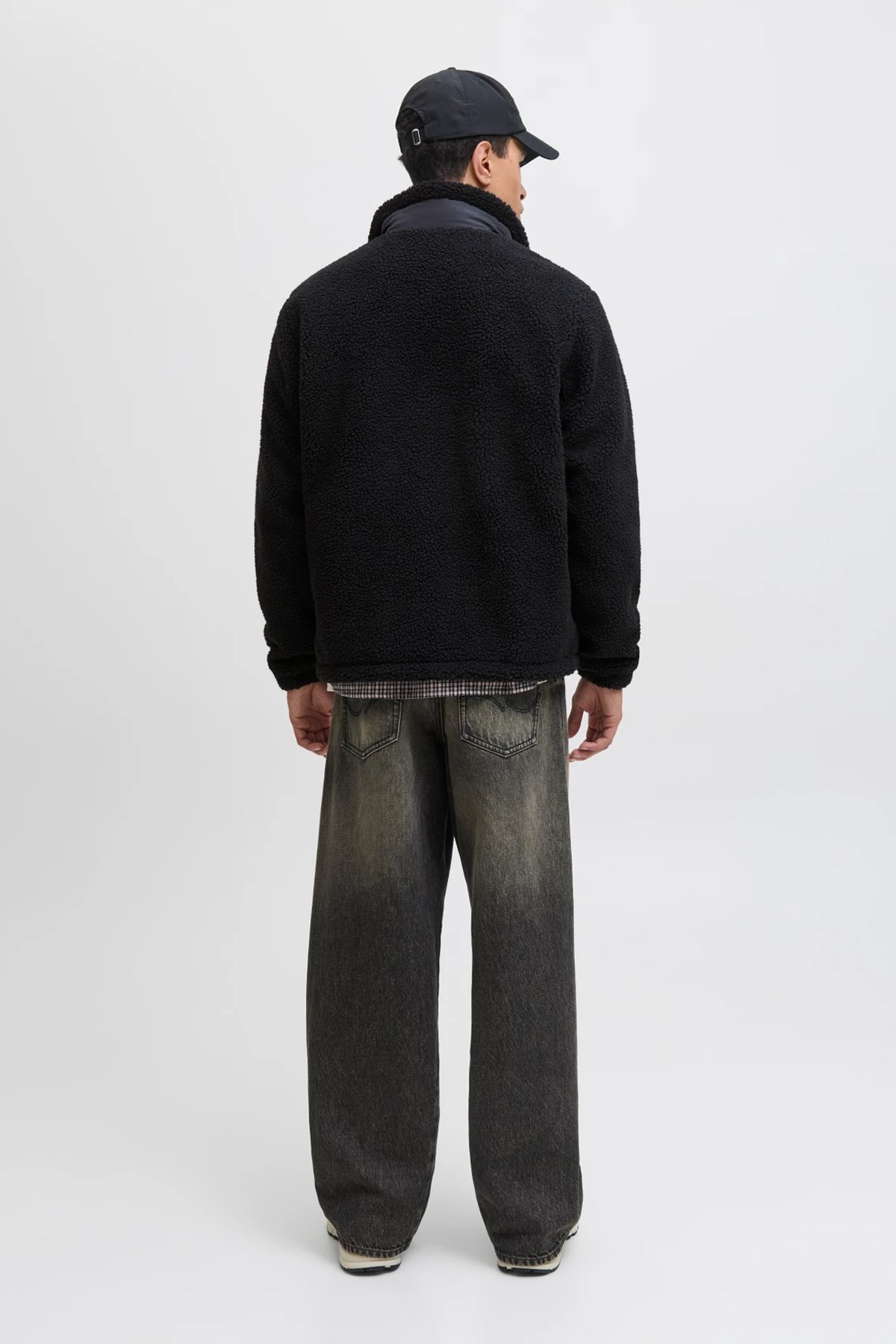 Jack & Jones Jjesoho Teddy Erkek Ceket 12278784 Siyah