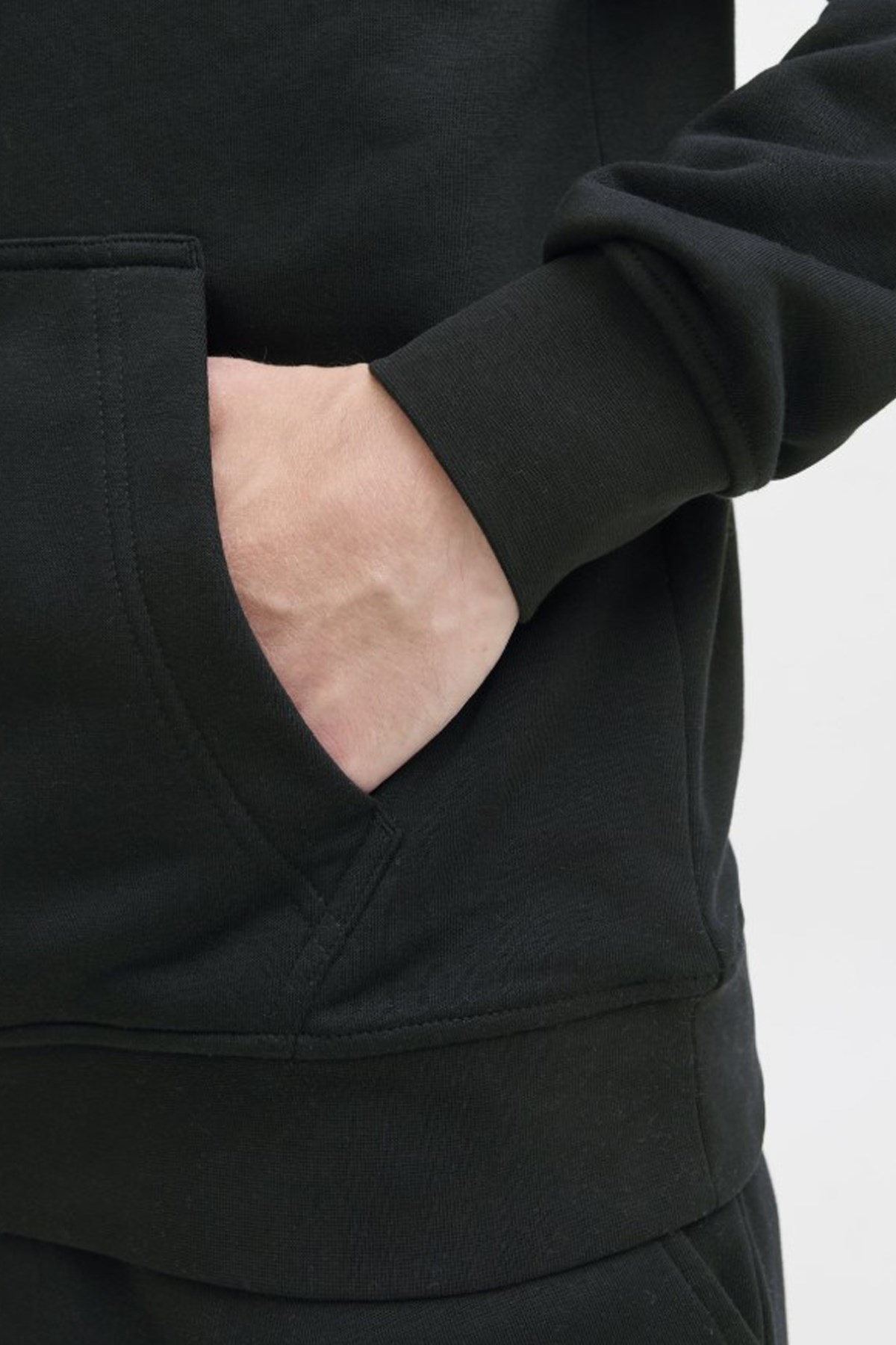 Jack & Jones Jjesoho Erkek Sweatshirt 12278789 Siyah