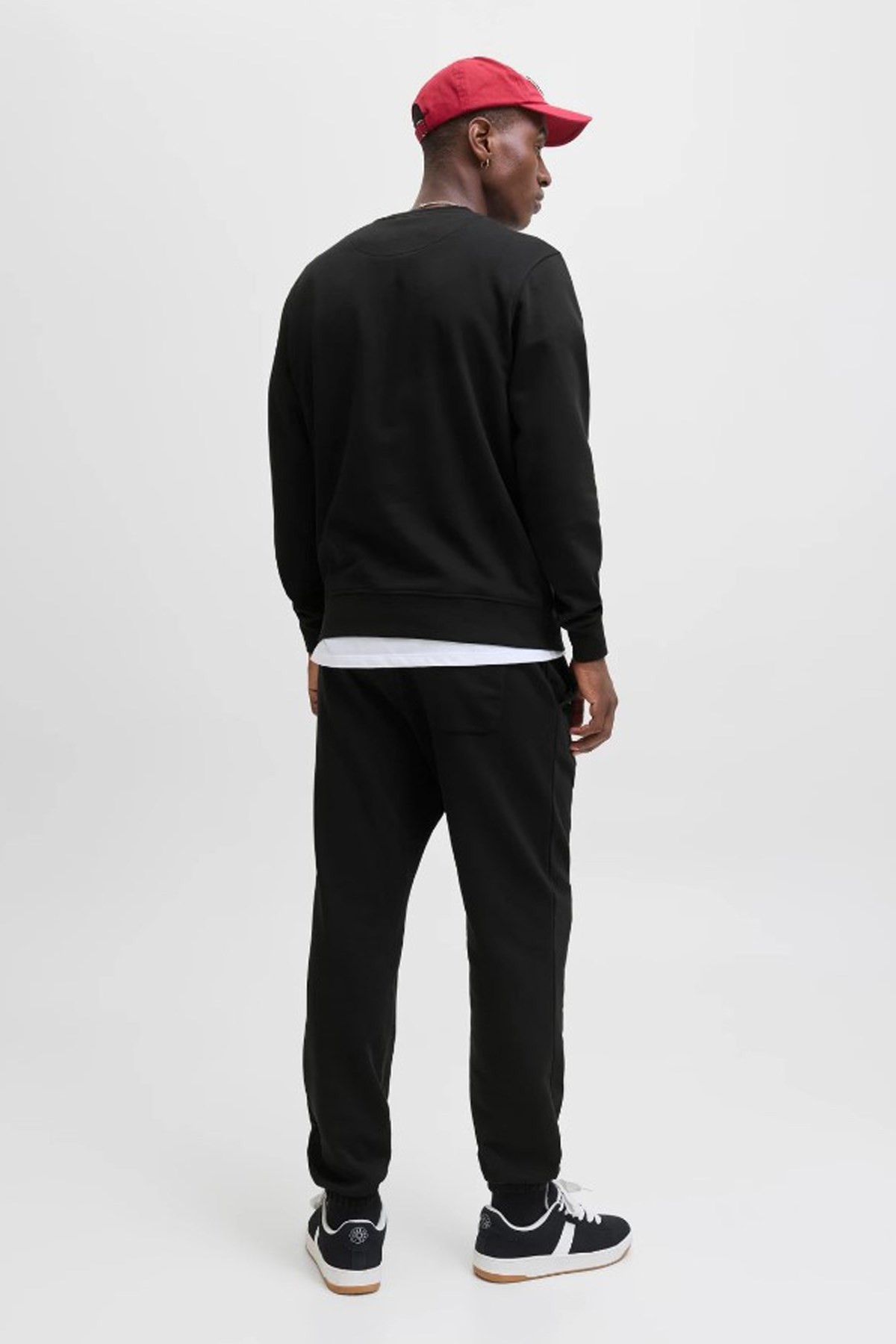 Jack & Jones Jjesoho Erkek Sweatshirt 12278791 Siyah
