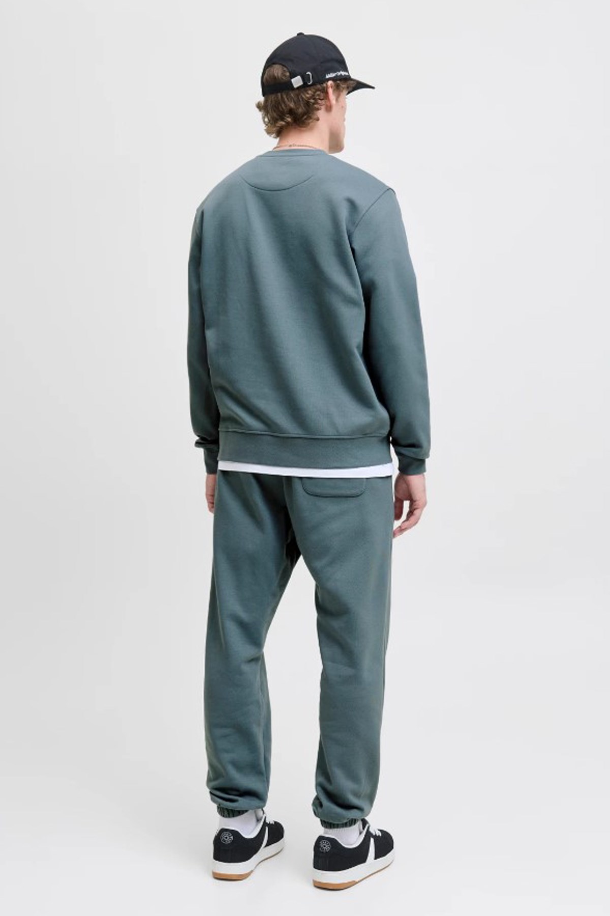 Jack & Jones Jjesoho Erkek Sweatshirt 12278791 Yeşil