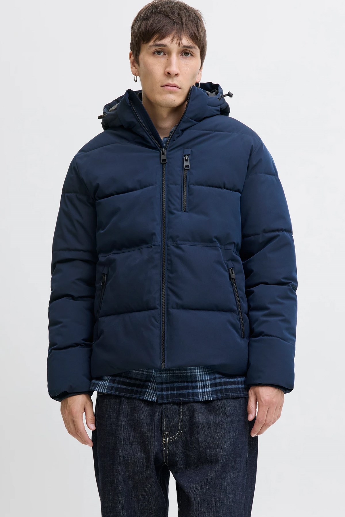 Jack & Jones Jjeowen Puffer Erkek Mont 12278792 Haki