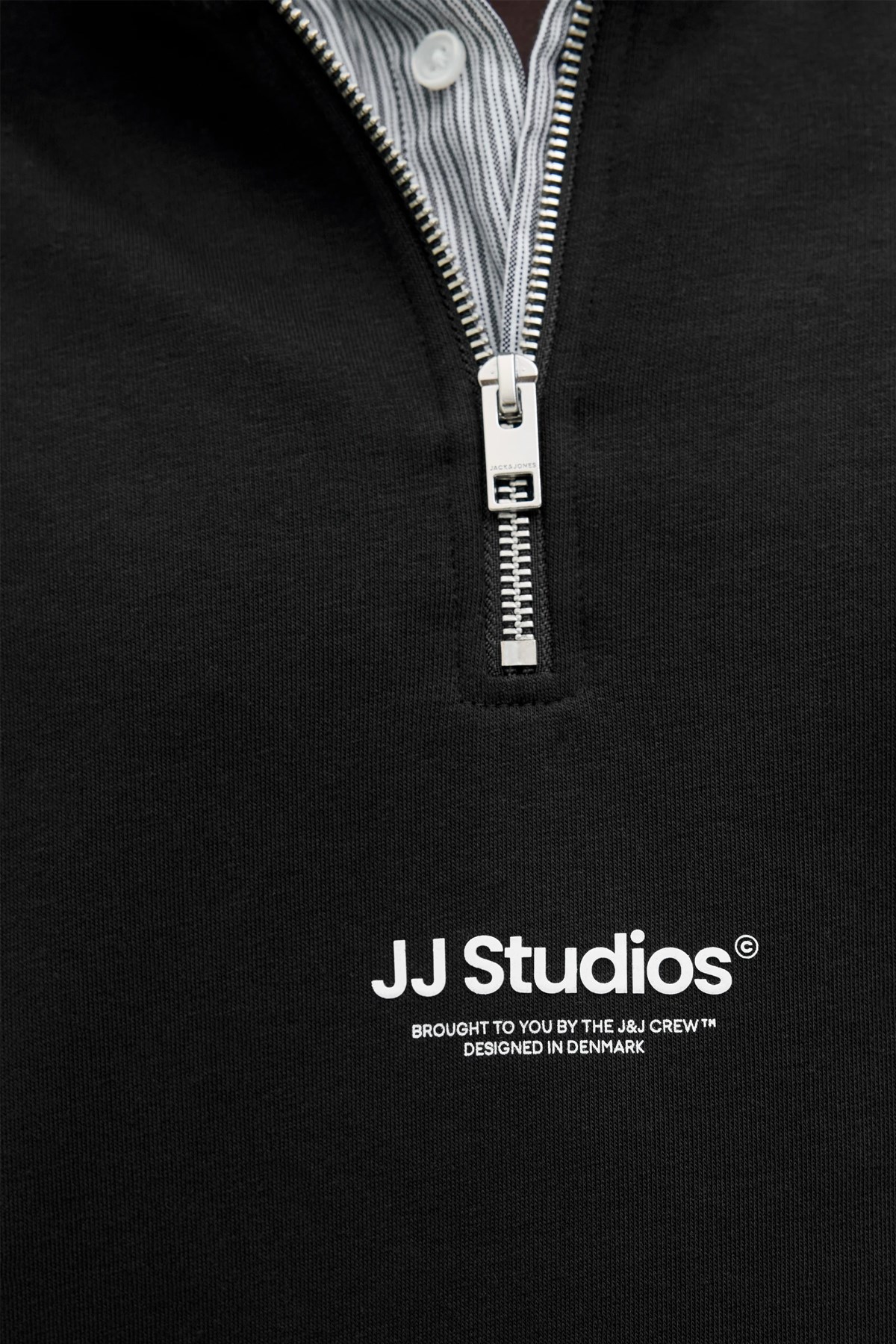 Jack & Jones Jjesoho Erkek Sweatshirt Siyah