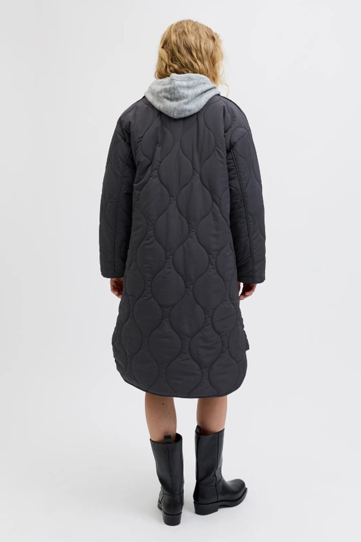 Jack & Jones Jxserena Kadın Mont 12278855 Siyah