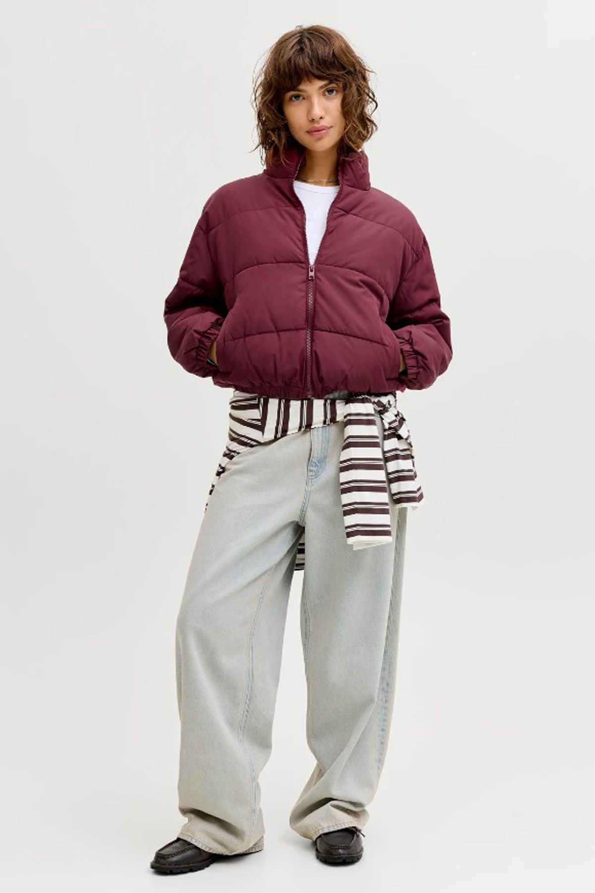 Jack & Jones Jxtracy Kadın Mont 12278857 Kırmızı