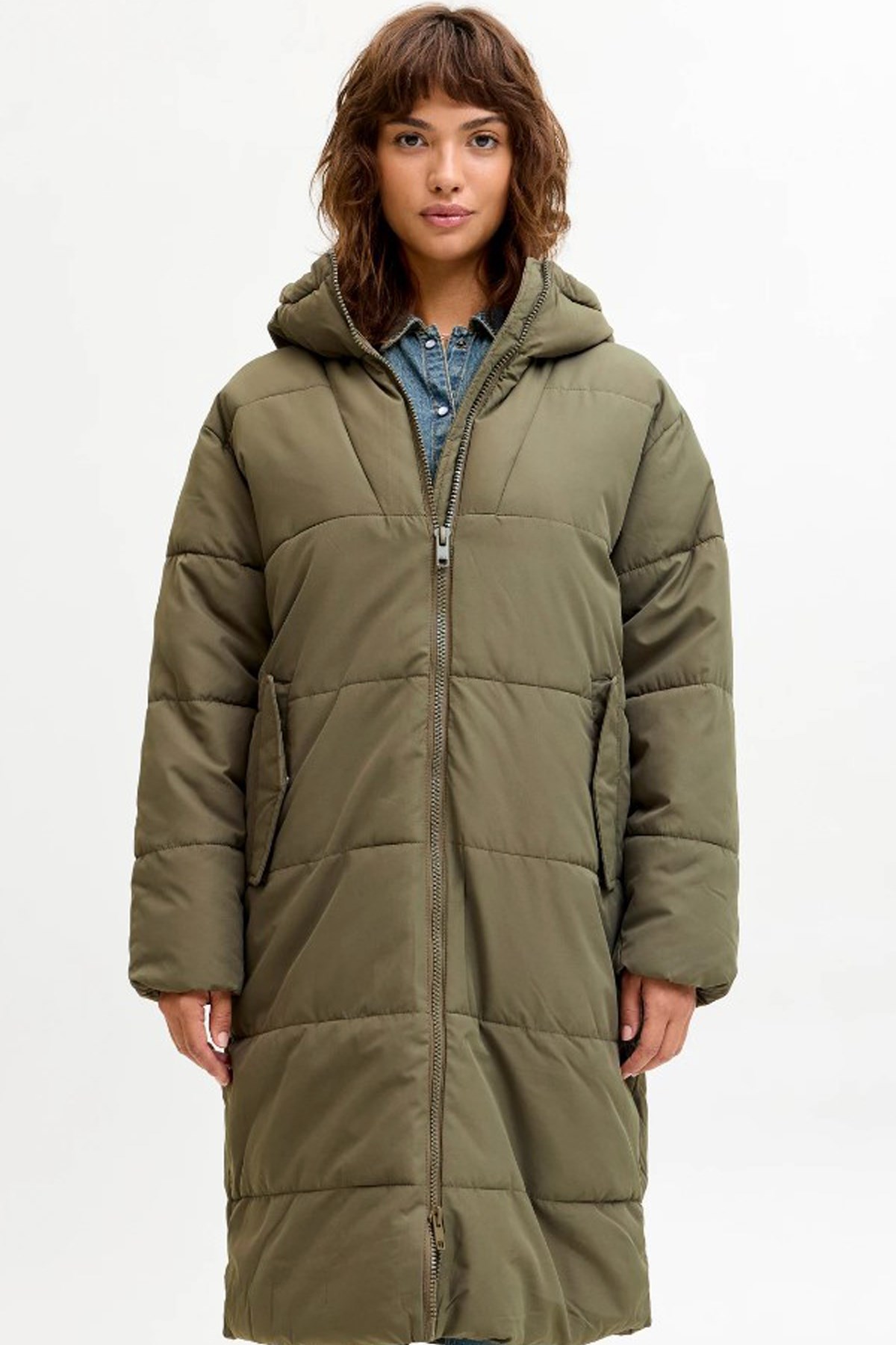 Jack & Jones Jxtracy Kadın Mont 12278860 Mavi