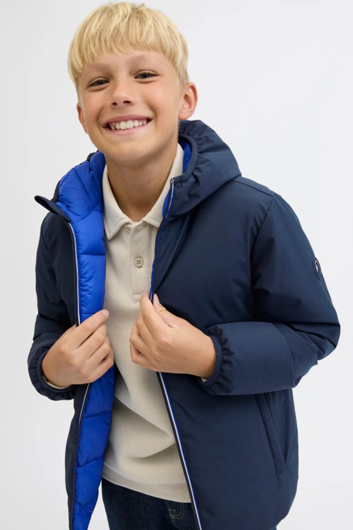 Jack & Jones Jjebrook Çocuk Mont 12279138 Mavi
