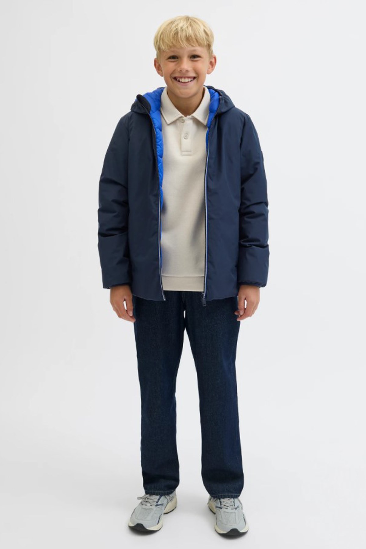 Jack & Jones Jjebrook Çocuk Mont 12279138 Mavi