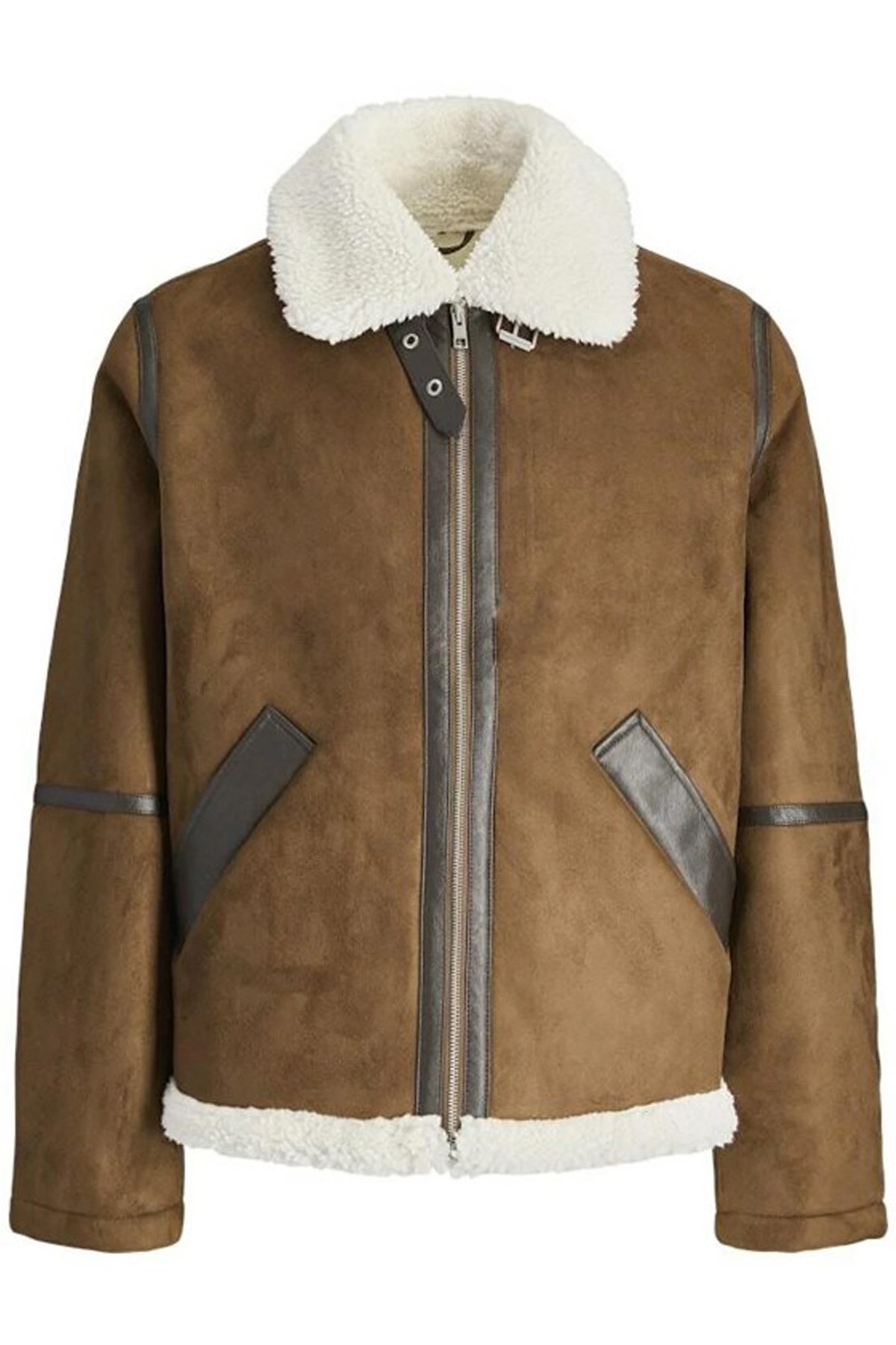 Jack & Jones Jjcole Erkek Ceket 12279379 Kahverengi