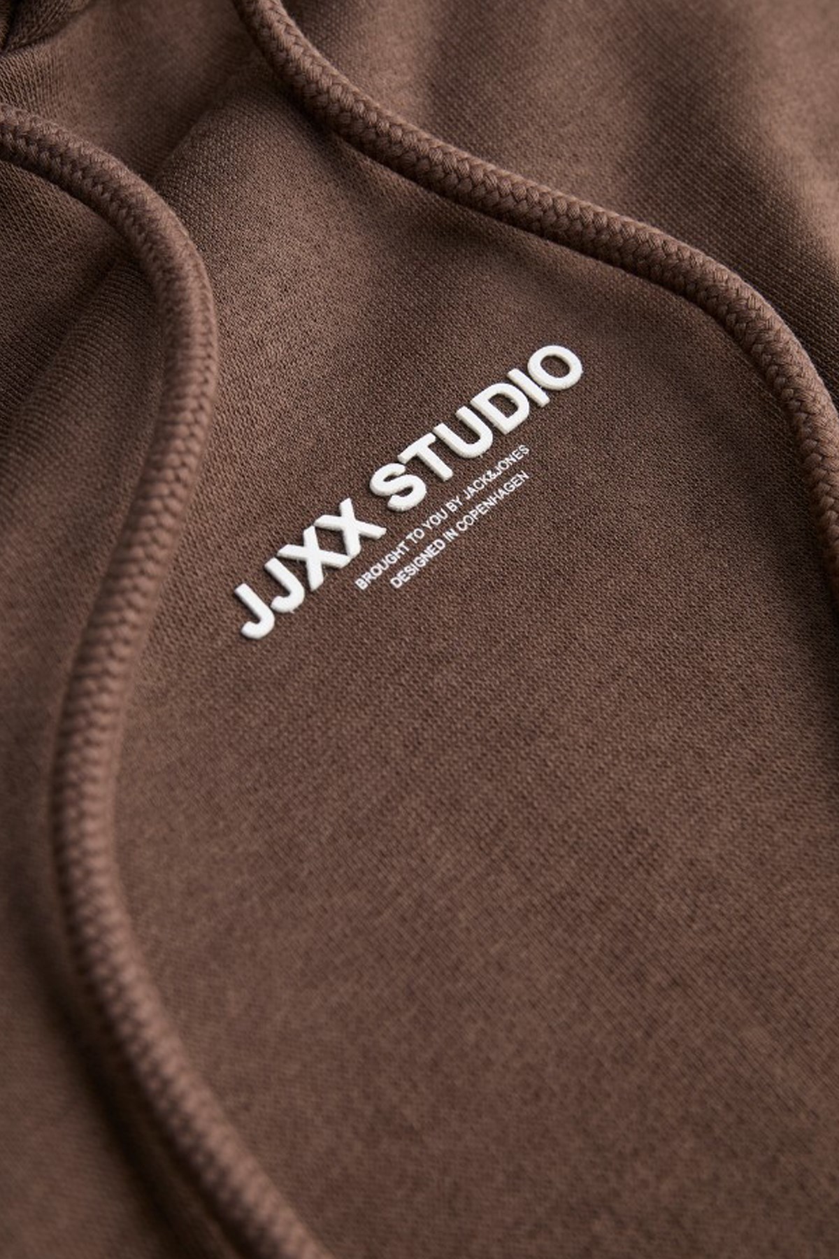 Jack & Jones Jxstudio Kadın Sweatshirt 12280152 Kahverengi