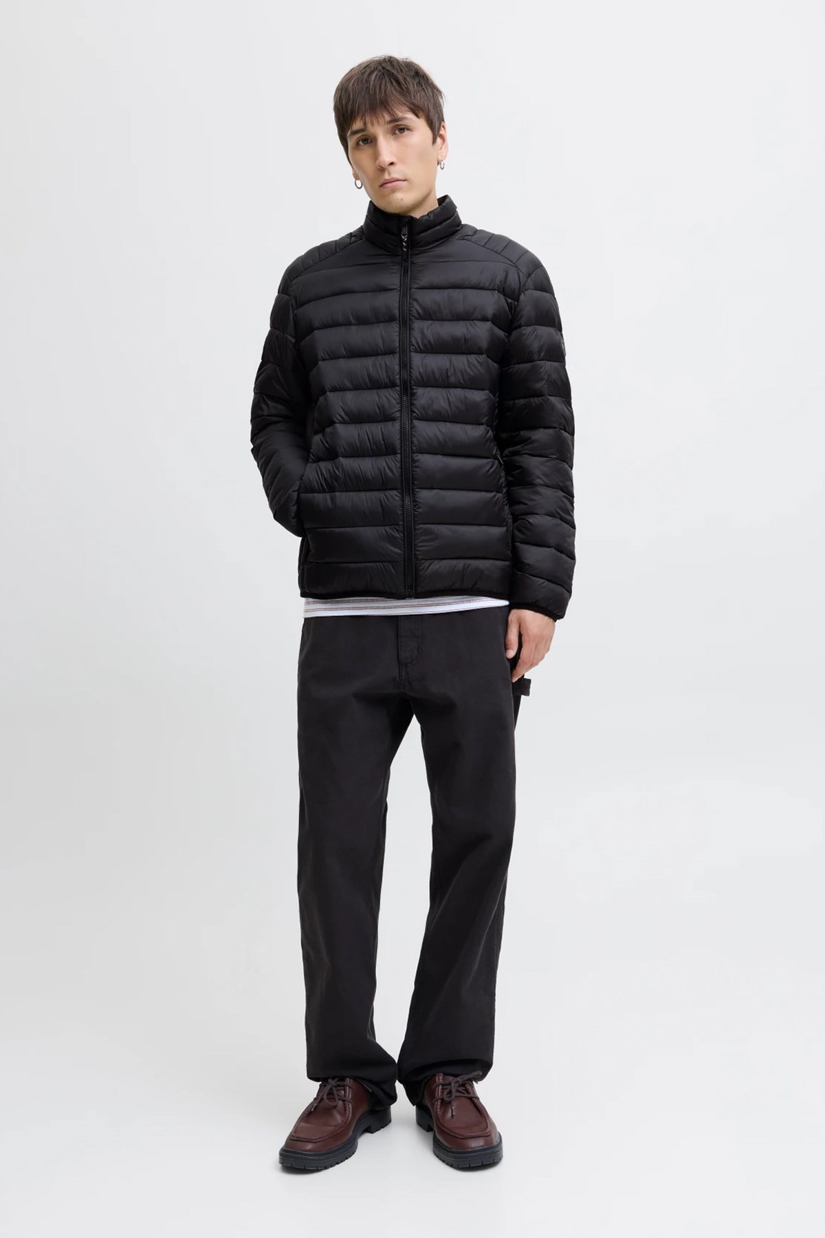 Jack & Jones Jjebradley Light Erkek Mont 12280971 Siyah