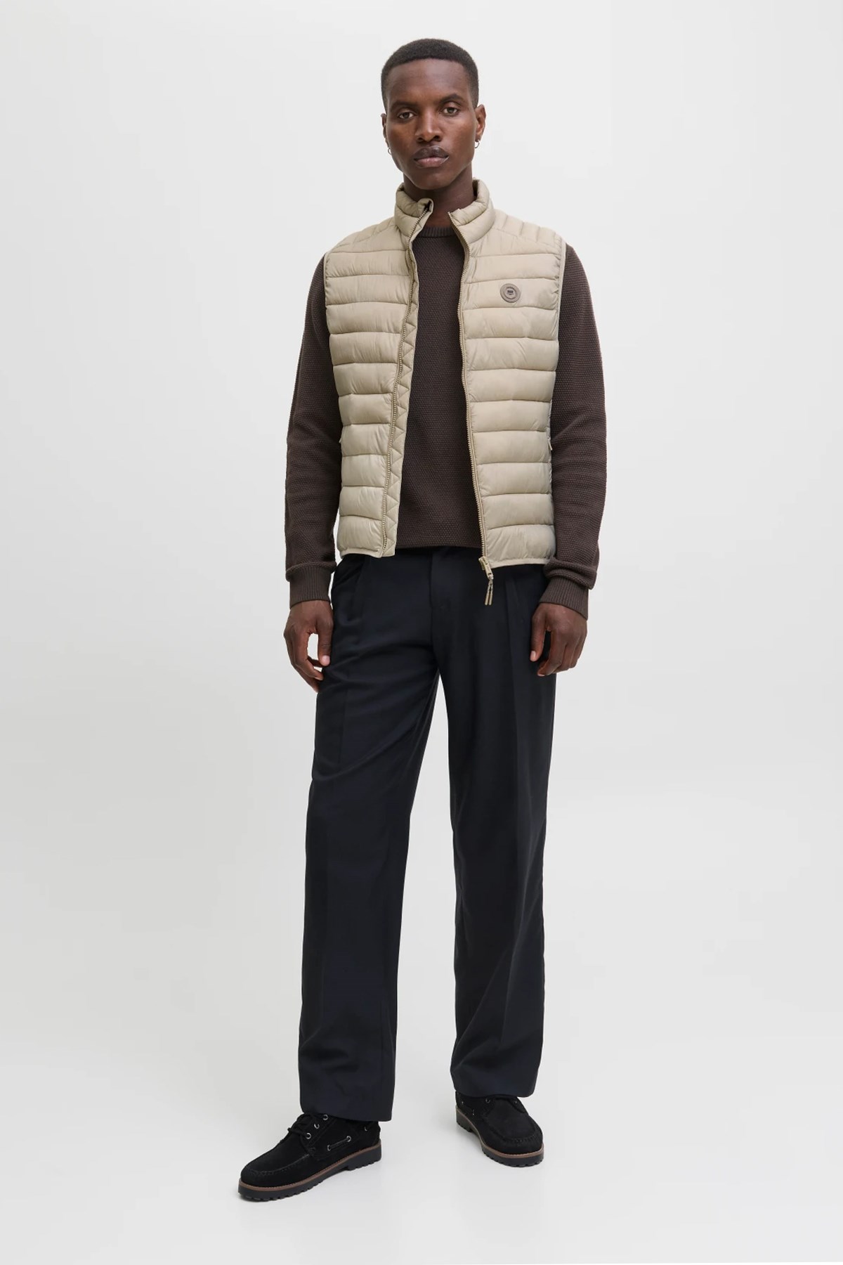 Jack & Jones Jjebradley Light Erkek Yelek 12280973 Bej
