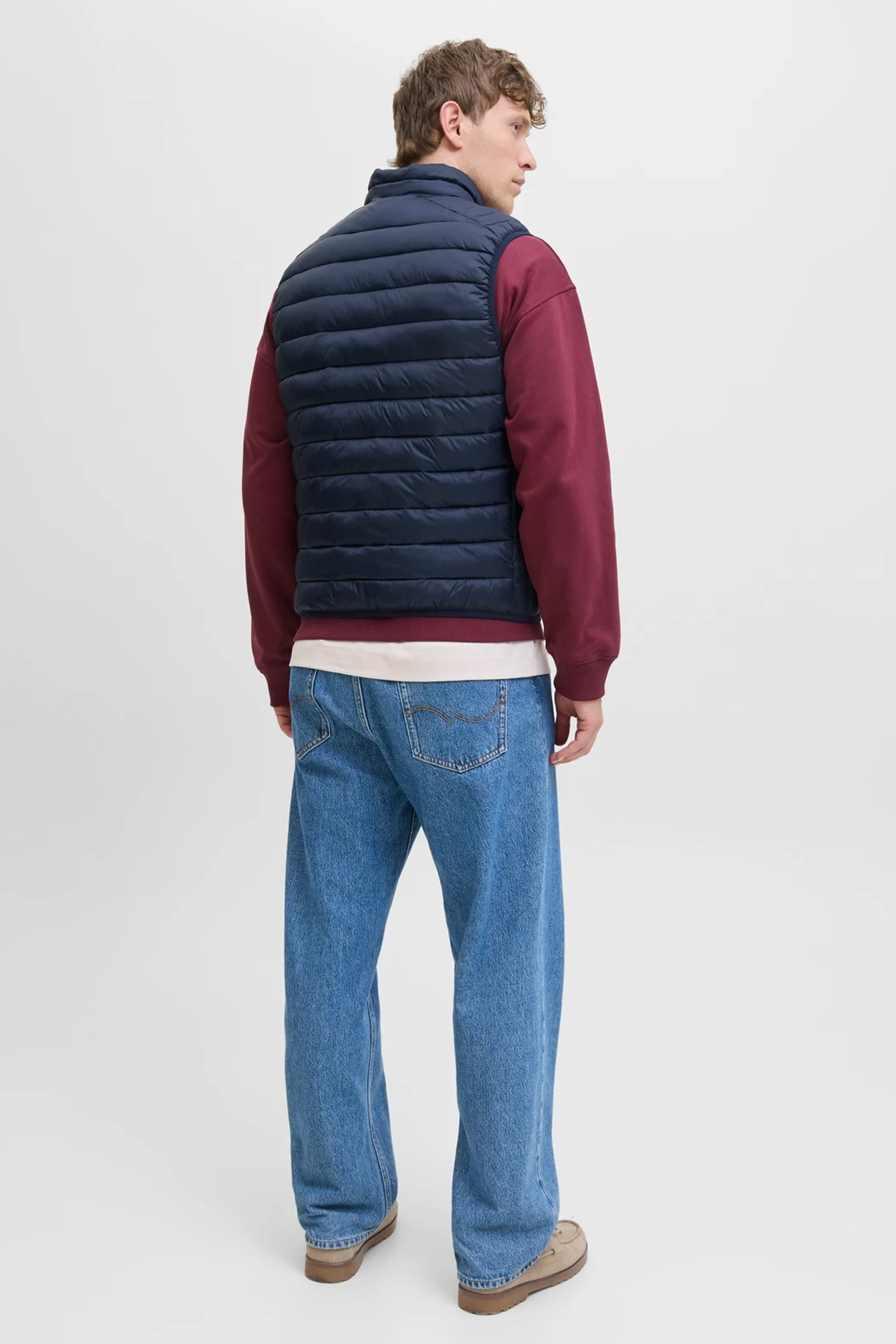 Jack & Jones Jjebradley Light Erkek Yelek 12280973 Mavi