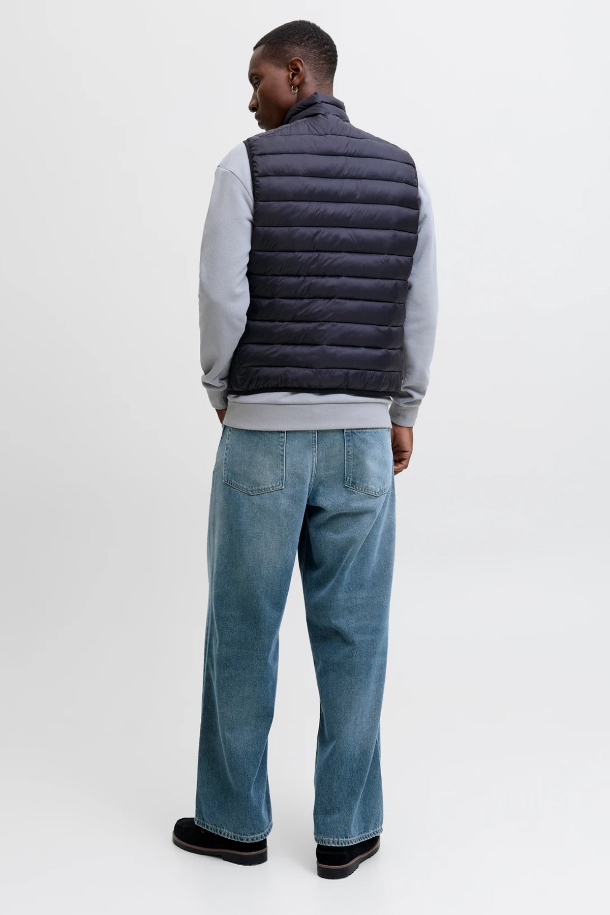 Jack & Jones Jjebradley Light Erkek Yelek 12280973 Siyah