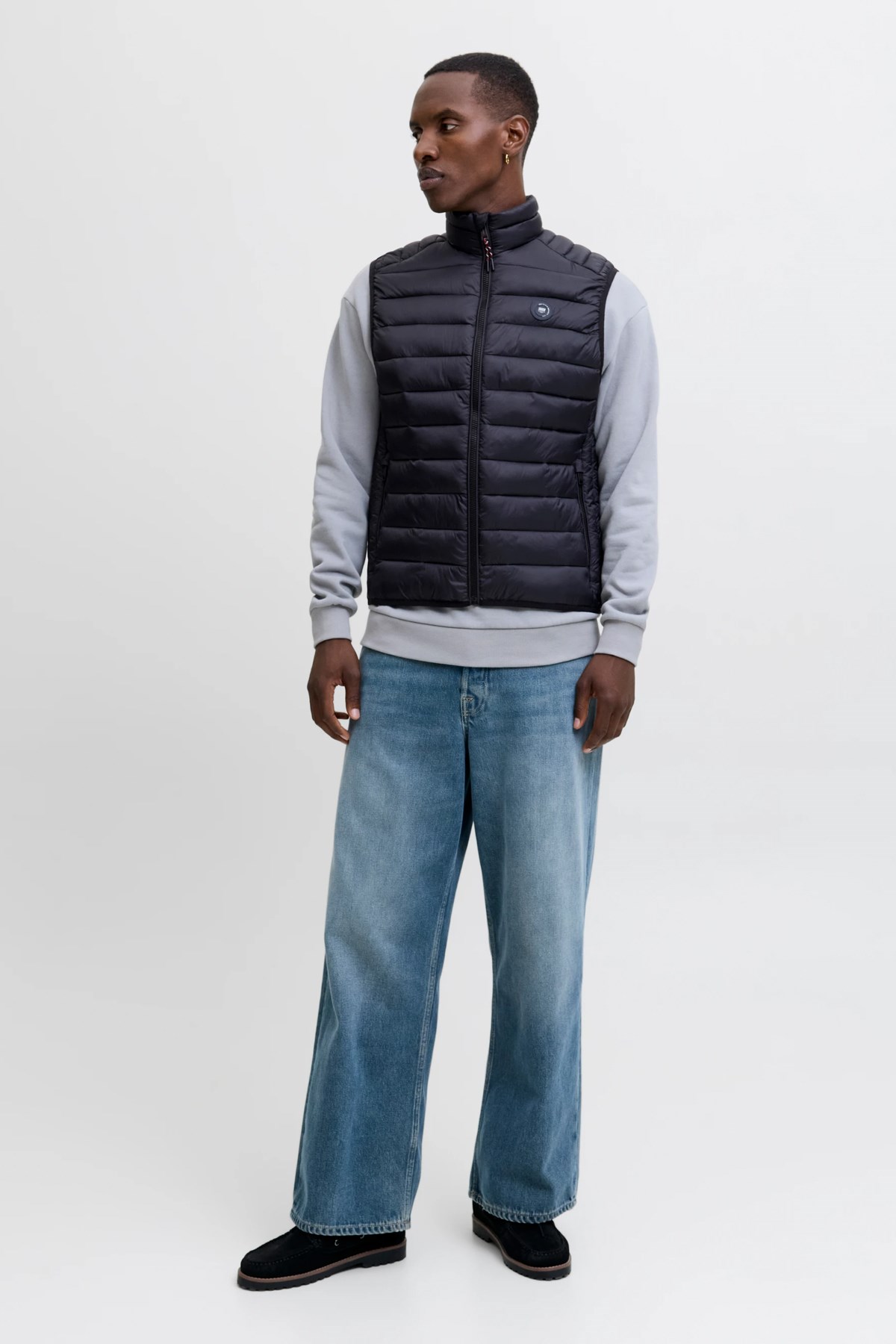 Jack & Jones Jjebradley Light Erkek Yelek 12280973 Siyah
