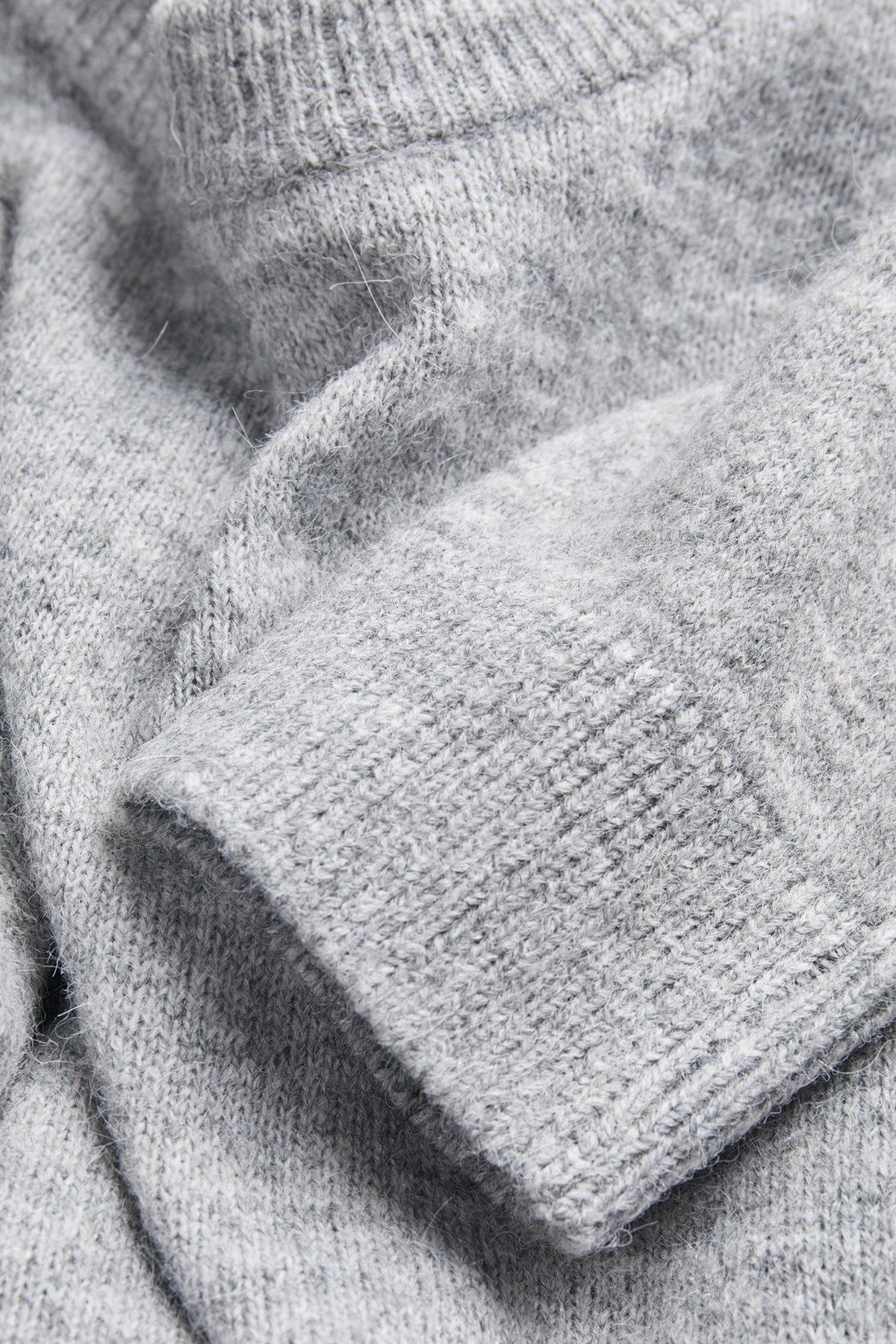 Jack & Jones Jxevi Crew Neck Knit Kadın Kazak Gri