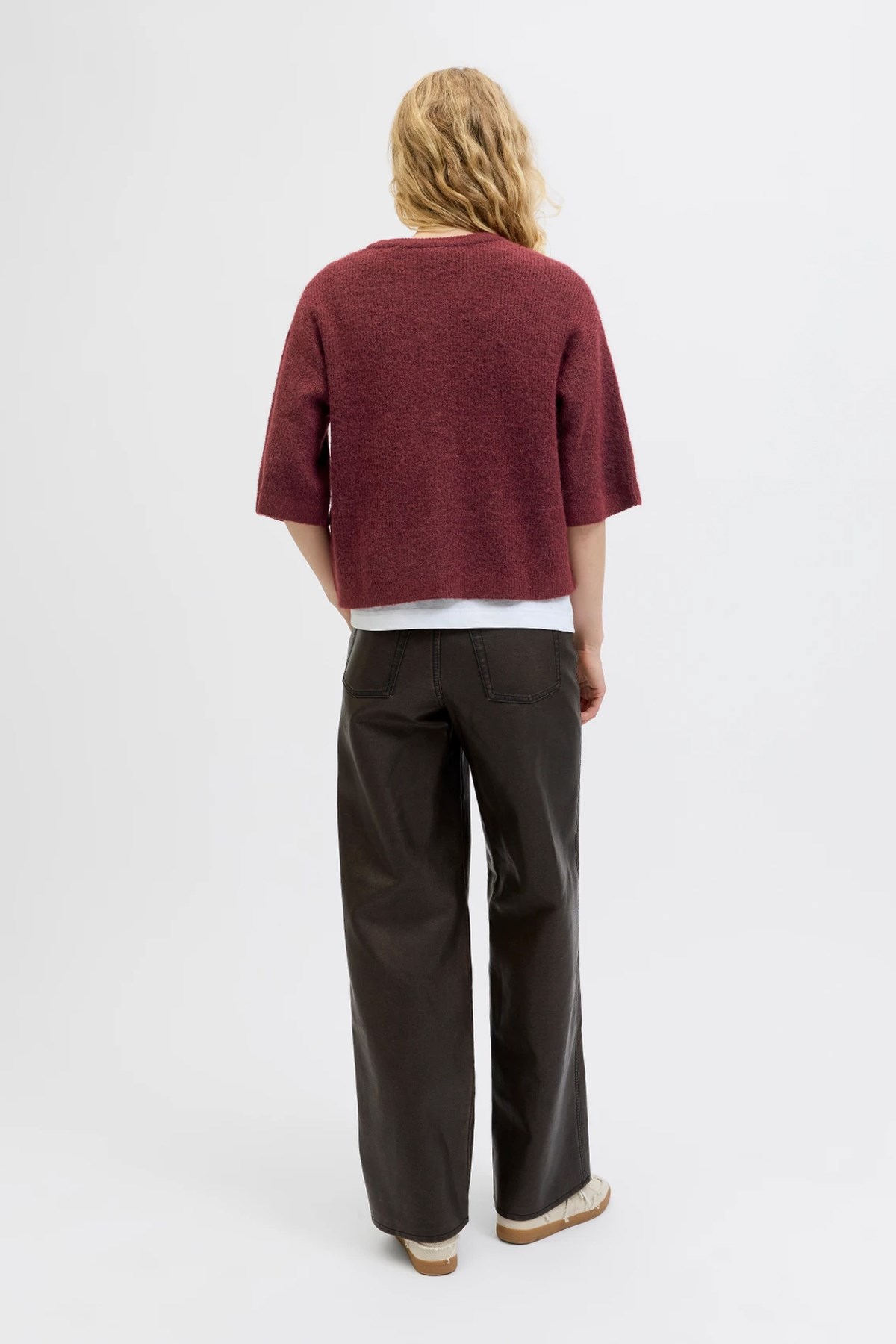 Jack & Jones Jxevi Kadın Hırka Kırmızı