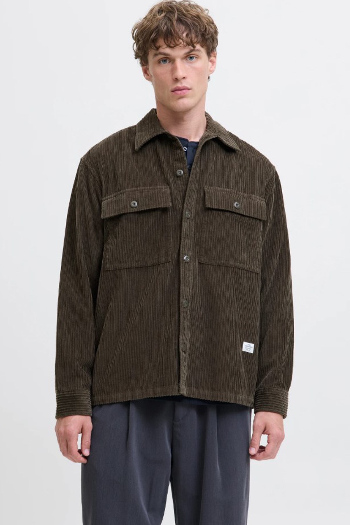 Jack & Jones Jprbluwill Erkek Gömlek 12282350 Siyah