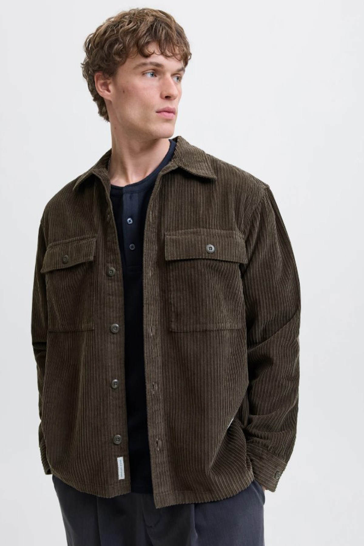 Jack & Jones Jprbluwill Erkek Gömlek 12282350 Siyah