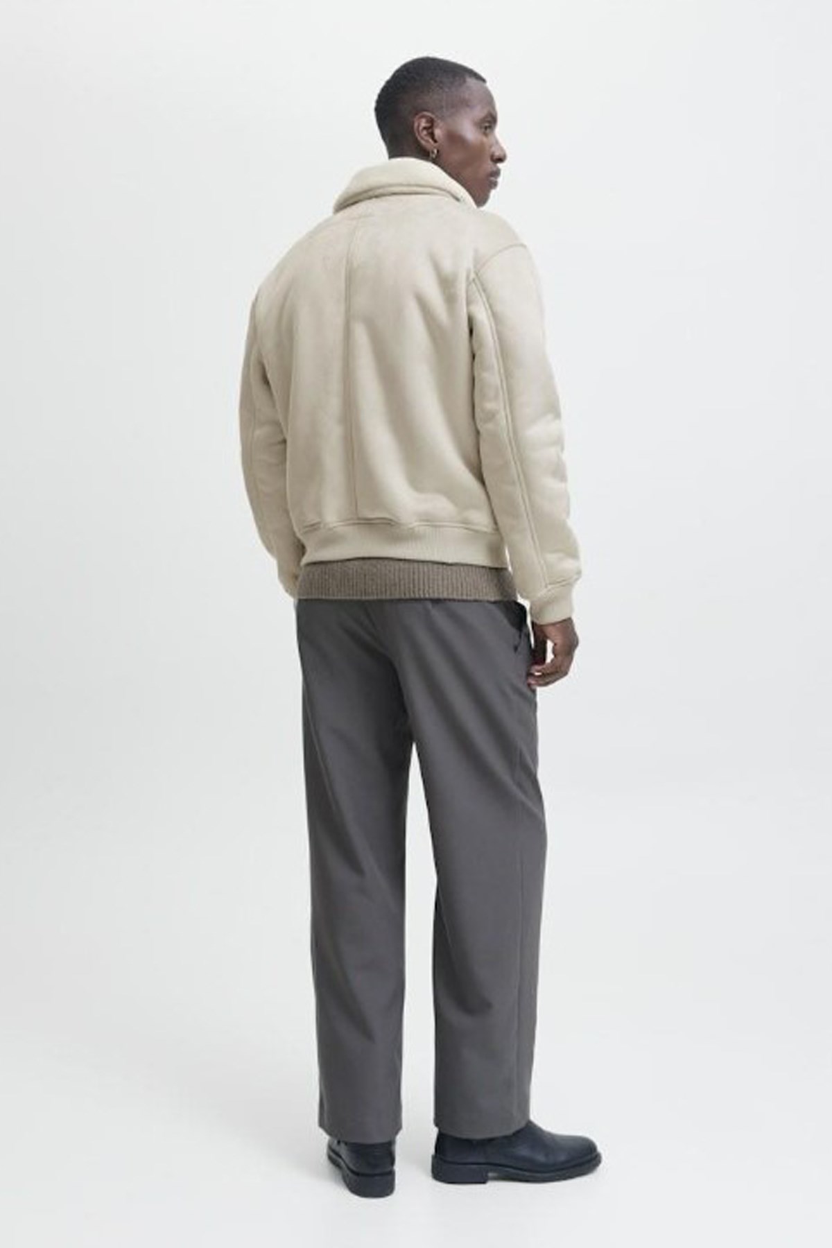 Jack & Jones Jprccluke Bomber Erkek Ceket Bej