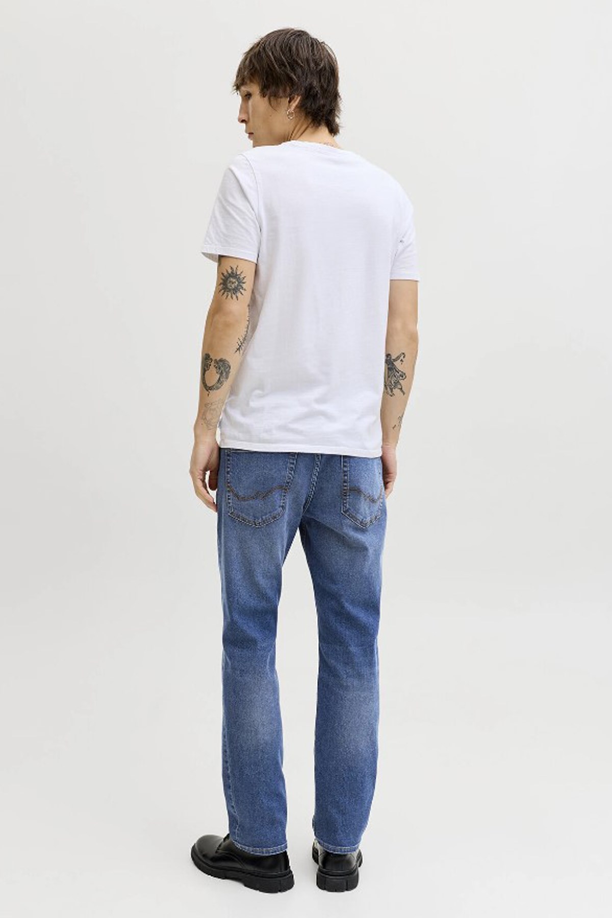 Jack & Jones Jjiclark Erkek Jean 12282669 Mavi