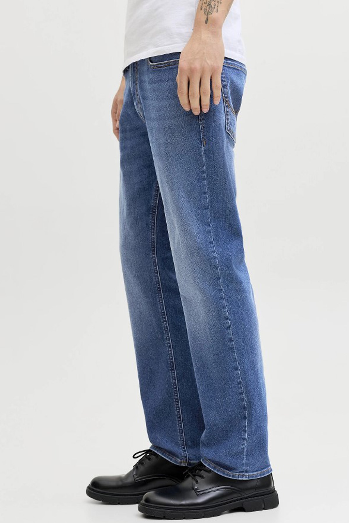 Jack & Jones Jjiclark Erkek Jean 12282669 Mavi