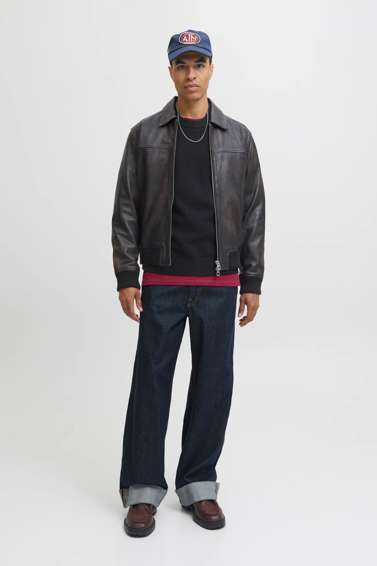 Jack & Jones Jornorrebro Erkek Kazak Siyah