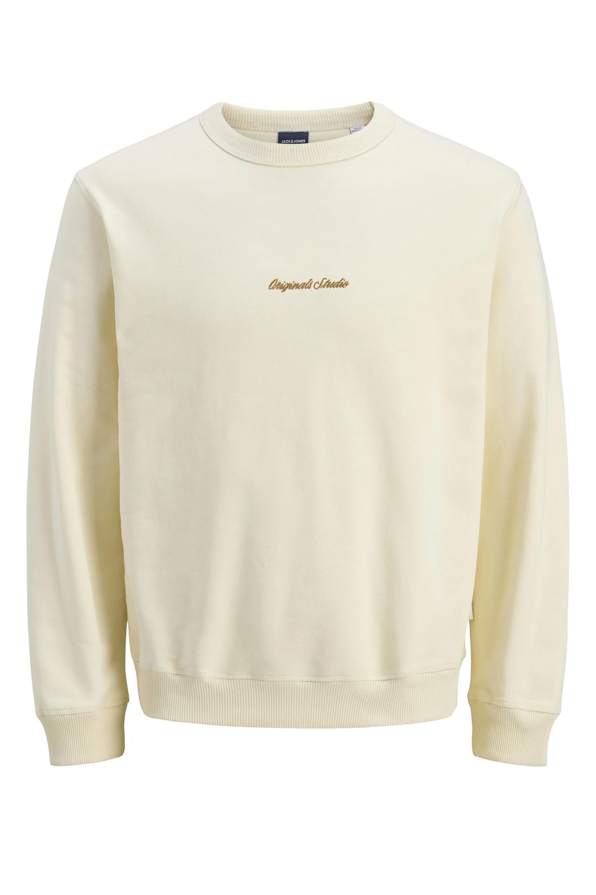 Jack & Jones Jornorrebro Erkek Sweatshirt Beyaz