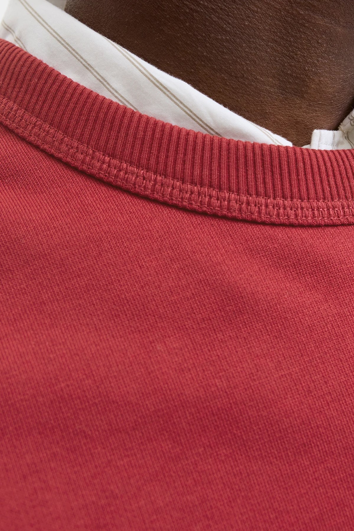 Jack & Jones Jornorrebro Erkek Sweatshirt Kırmızı