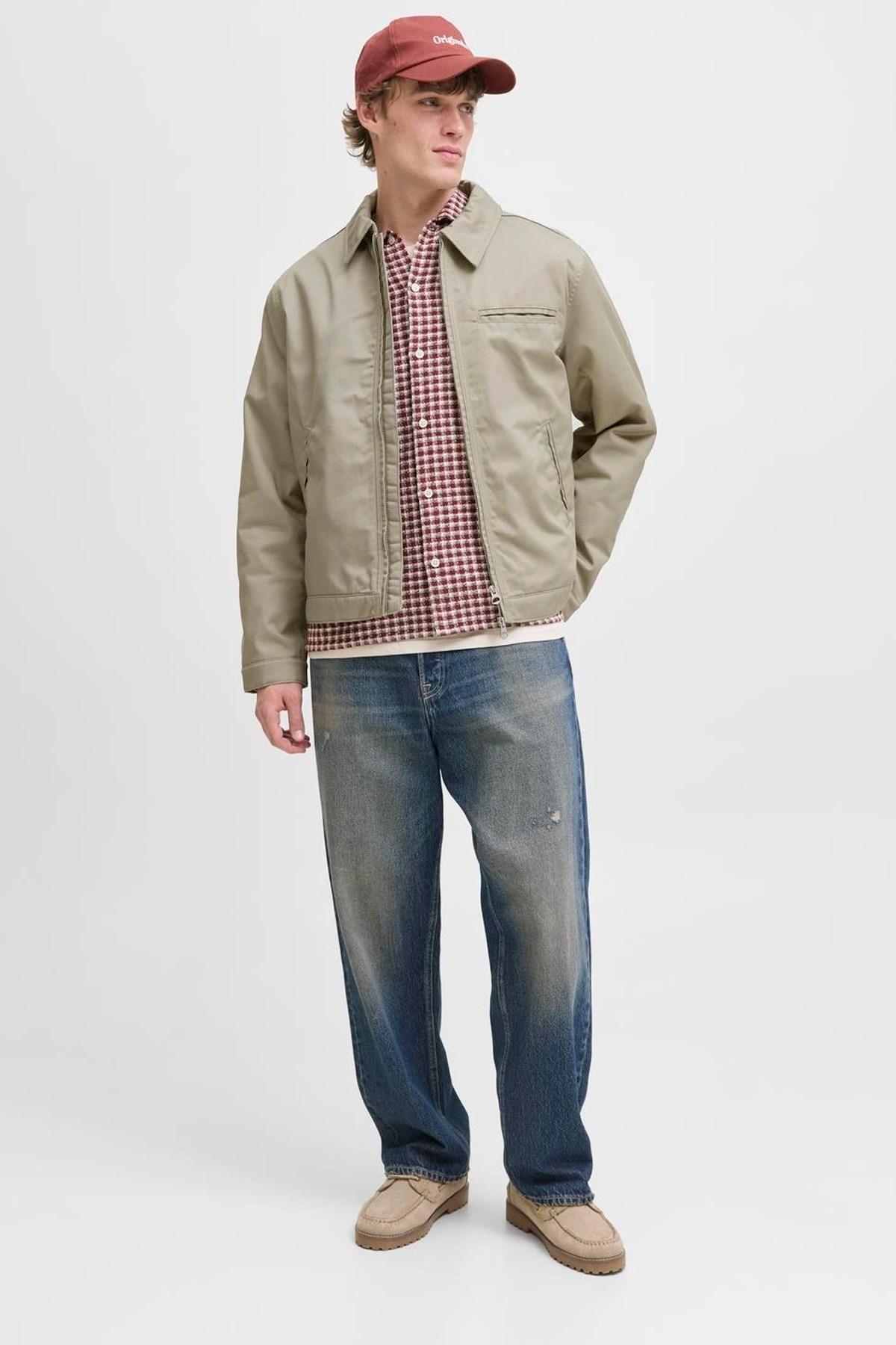 Jack & Jones Jornorrebro Worker Erkek Mont Yeşil