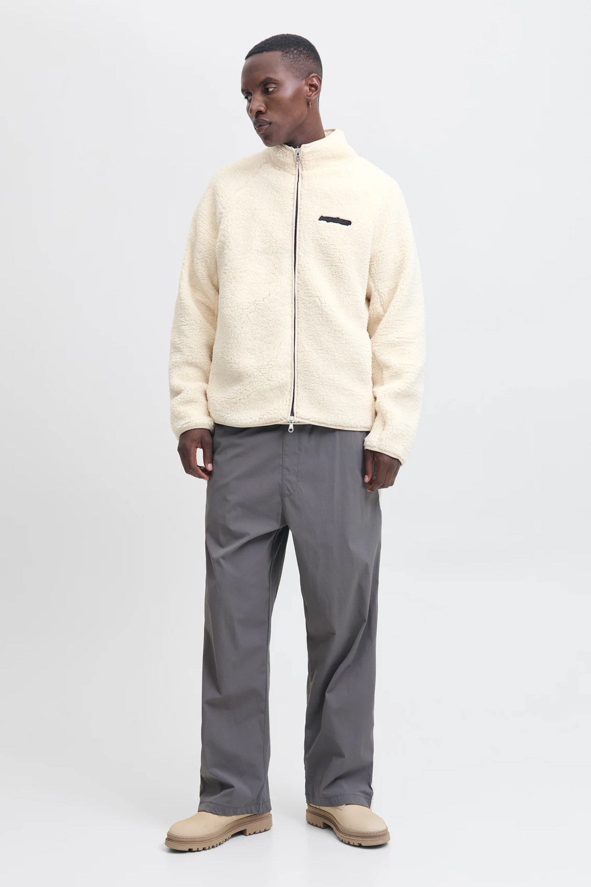 Jack & Jones Jcounion Teddy Erkek Mont Bej