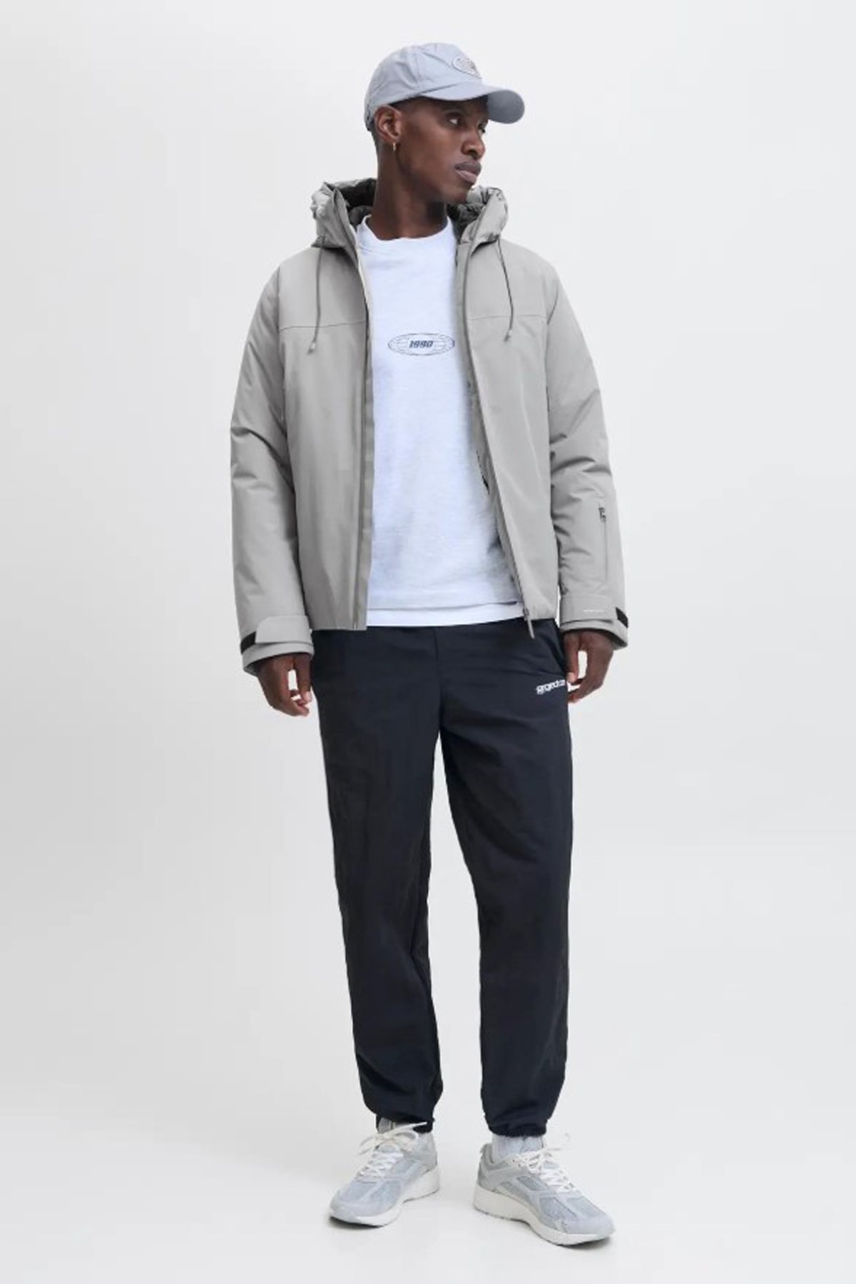 Jack & Jones Jcofusion Technical Erkek Mont 12283166 Gri