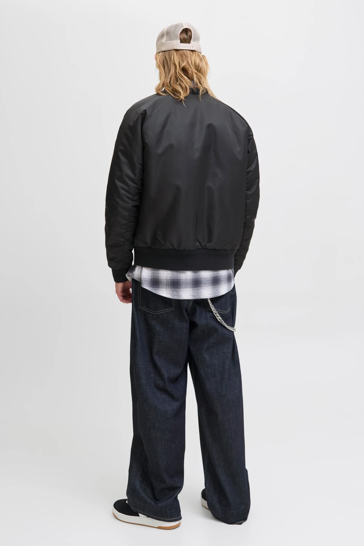 Jack & Jones Jcomotion Bomber Erkek Ceket Siyah