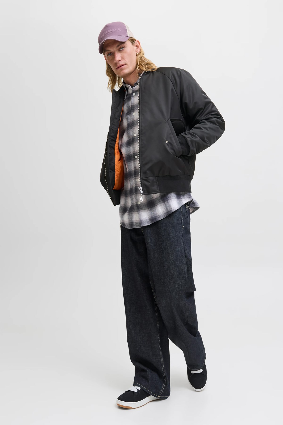 Jack & Jones Jcomotion Bomber Erkek Ceket Siyah