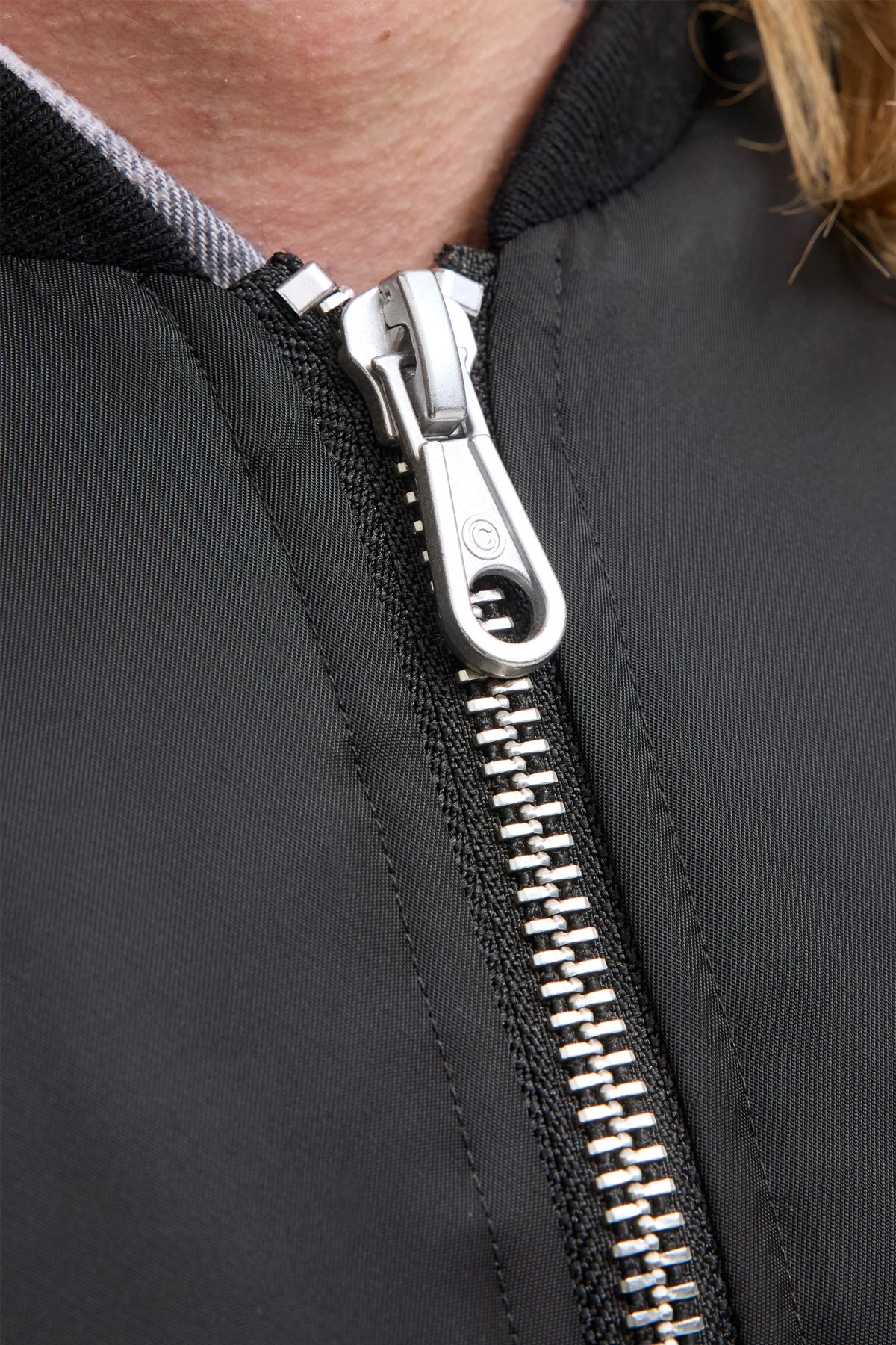 Jack & Jones Jcomotion Bomber Erkek Ceket Siyah