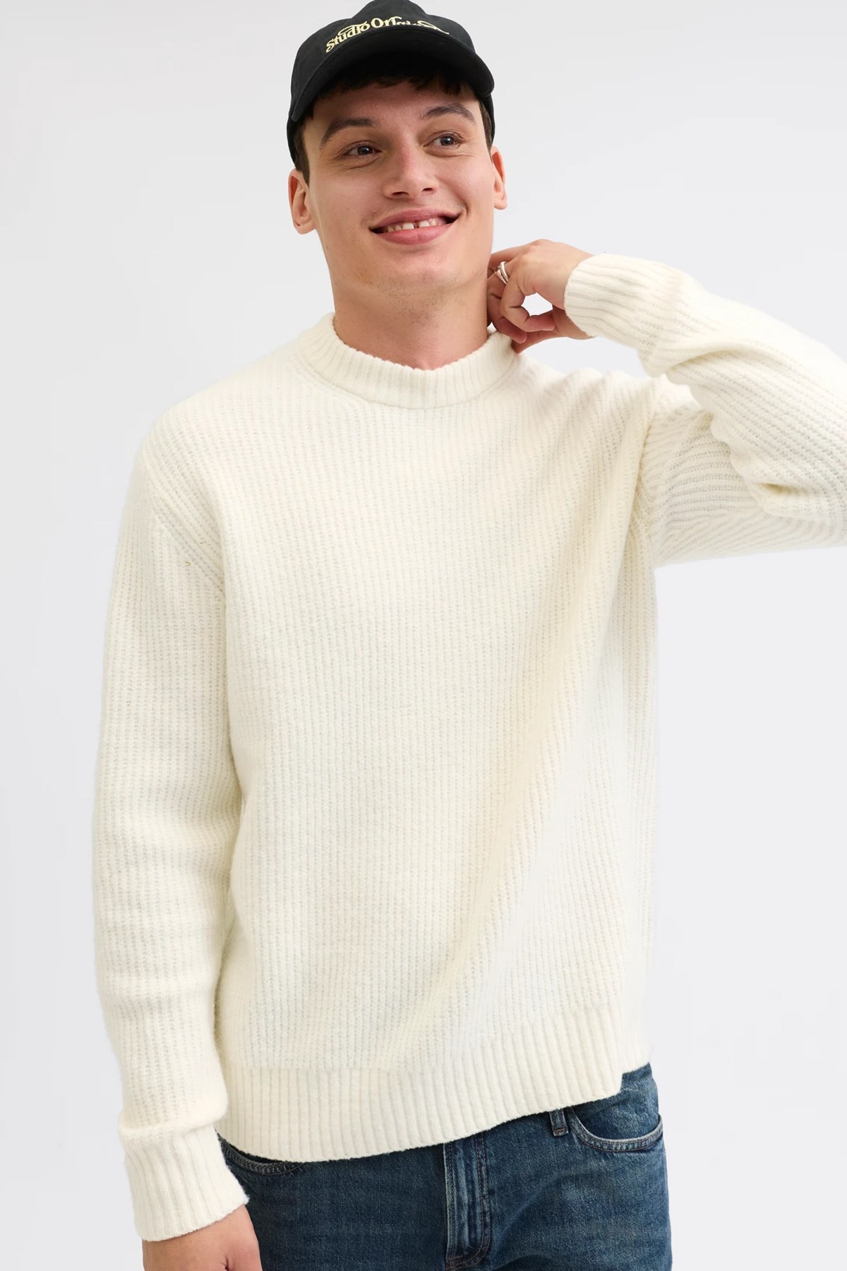 Jack & Jones Joryork Ollie Erkek Kazak Beyaz