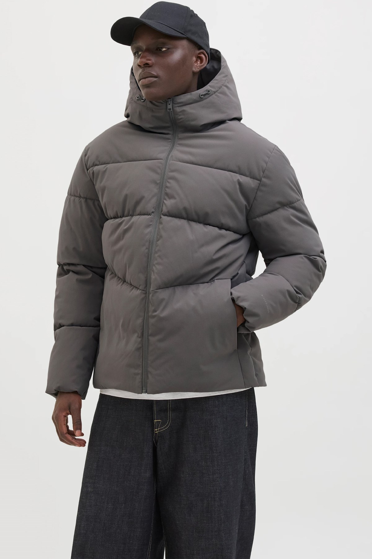 Jack & Jones Jjglobal Erkek Mont Gri