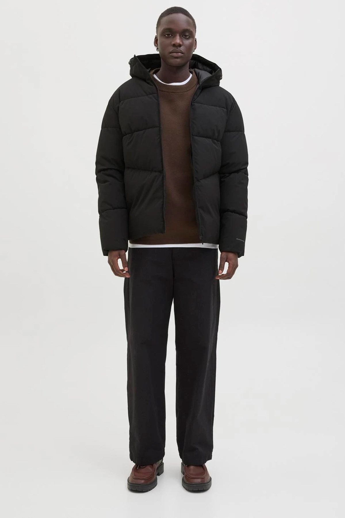 Jack & Jones Jjglobal Erkek Mont Siyah