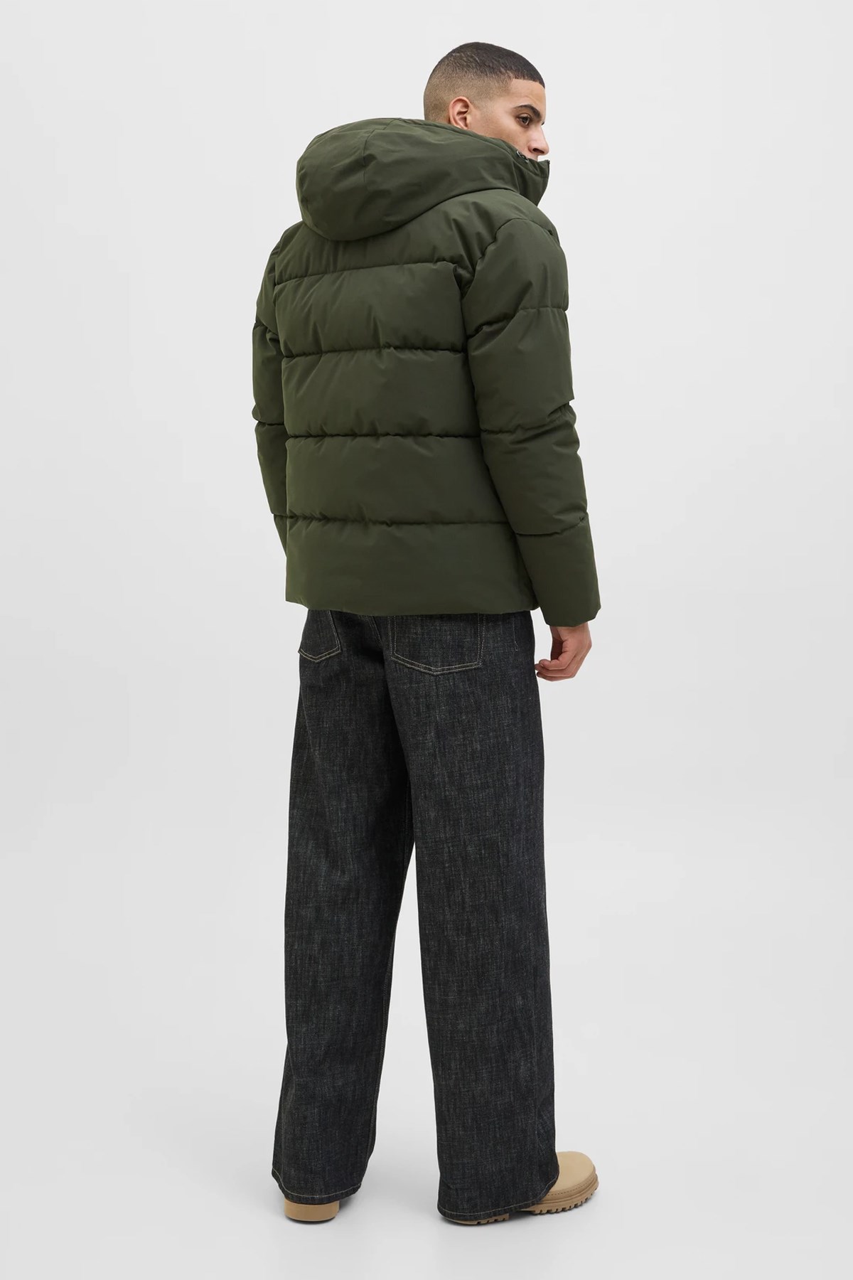 Jack & Jones Jjglobal Erkek Mont Yeşil
