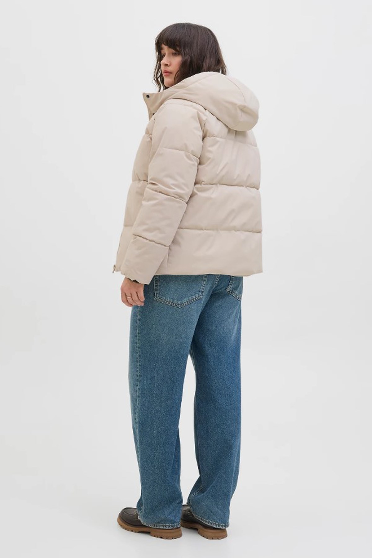 Jack & Jones Jxglobal Kadın Mont 12283784 Beyaz