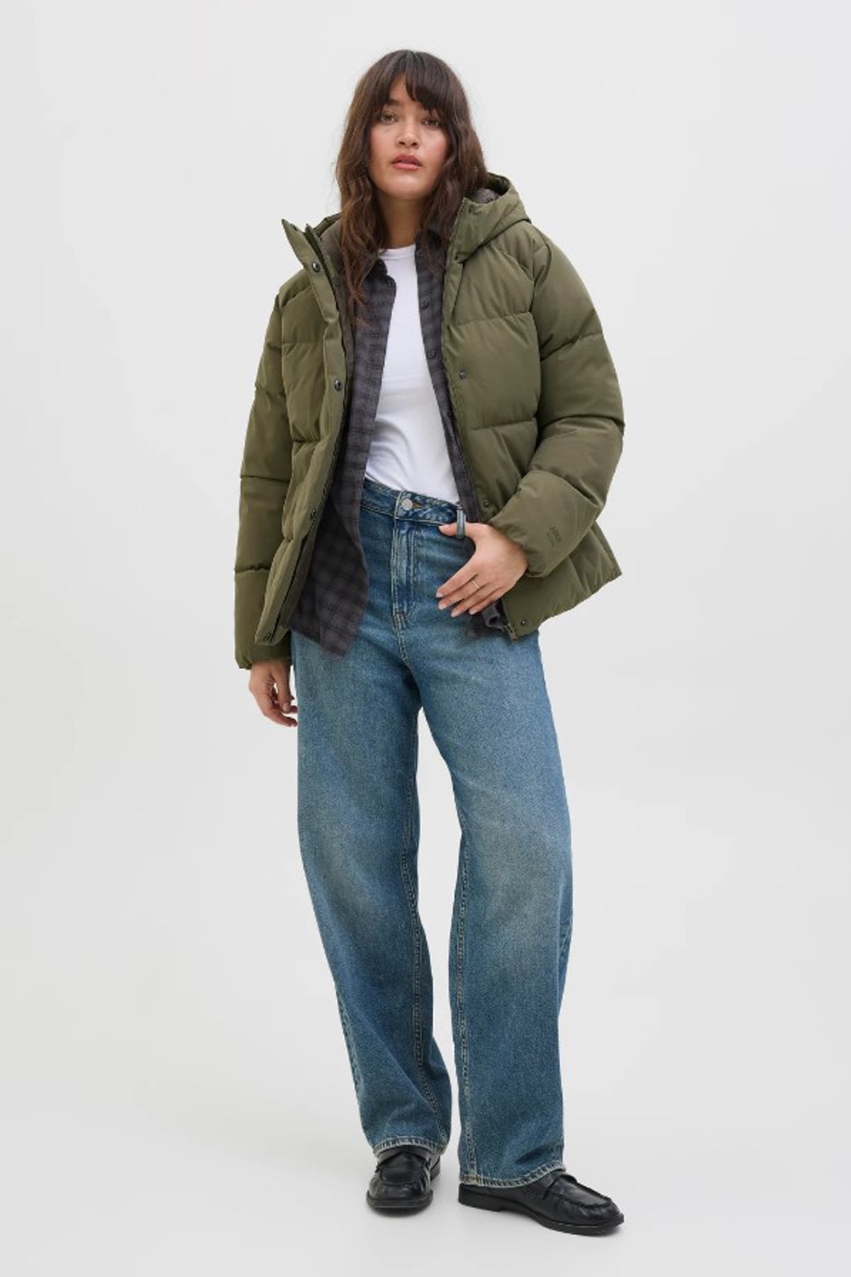 Jack & Jones Jxglobal Kadın Mont 12283784 Mavi