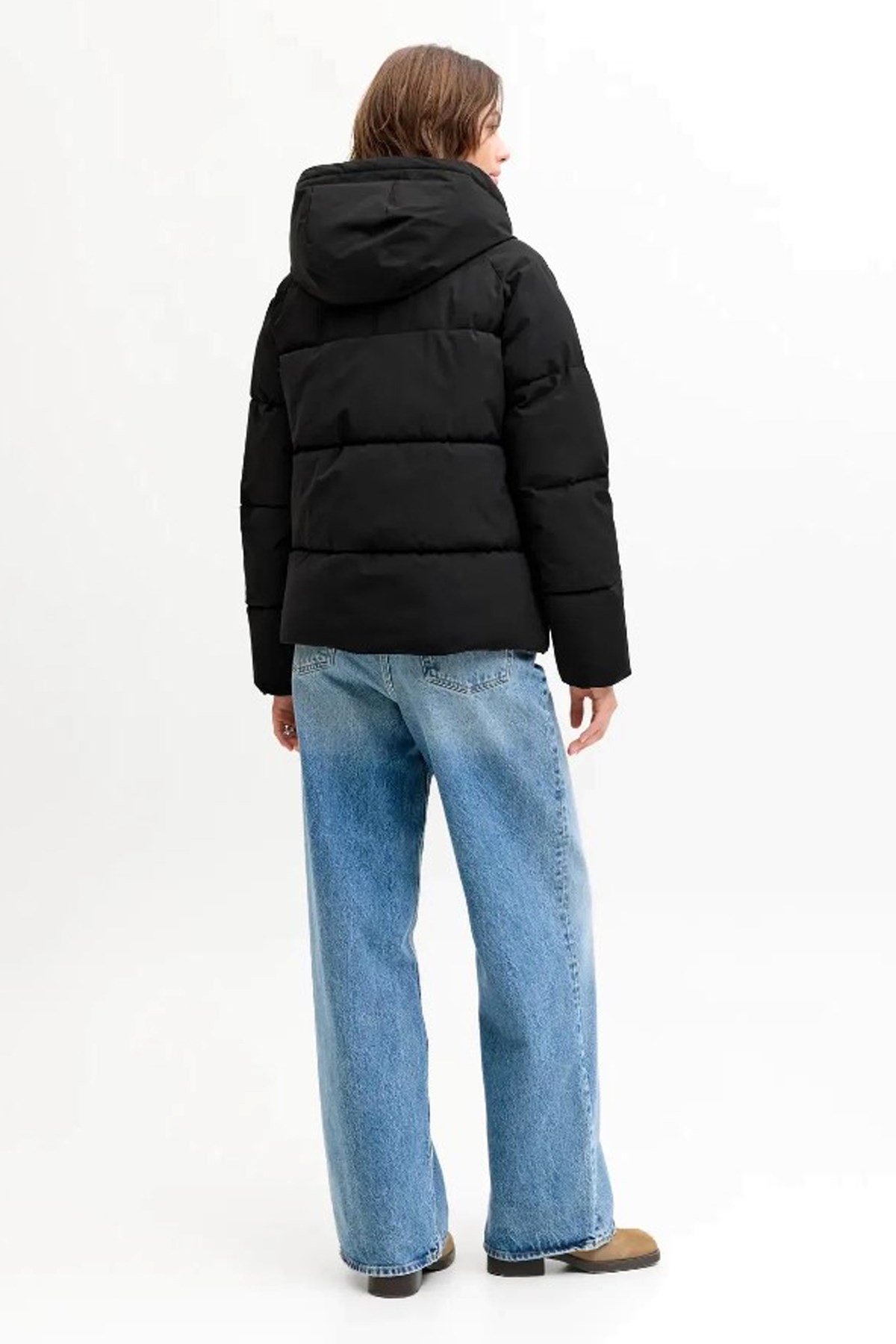 Jack & Jones Jxglobal Kadın Mont 12283784 Siyah