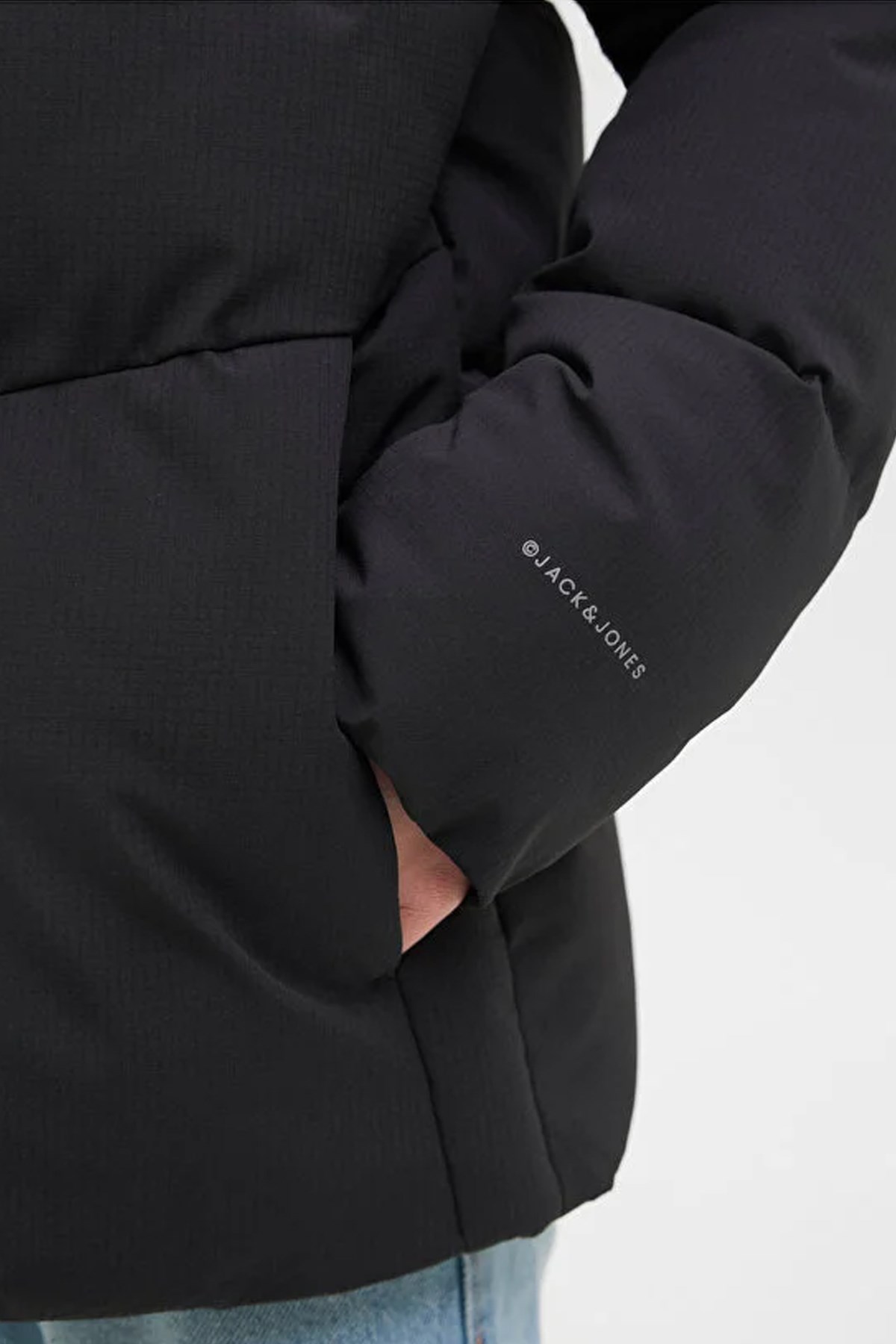 Jack & Jones Jjglobal Çocuk Mont Siyah