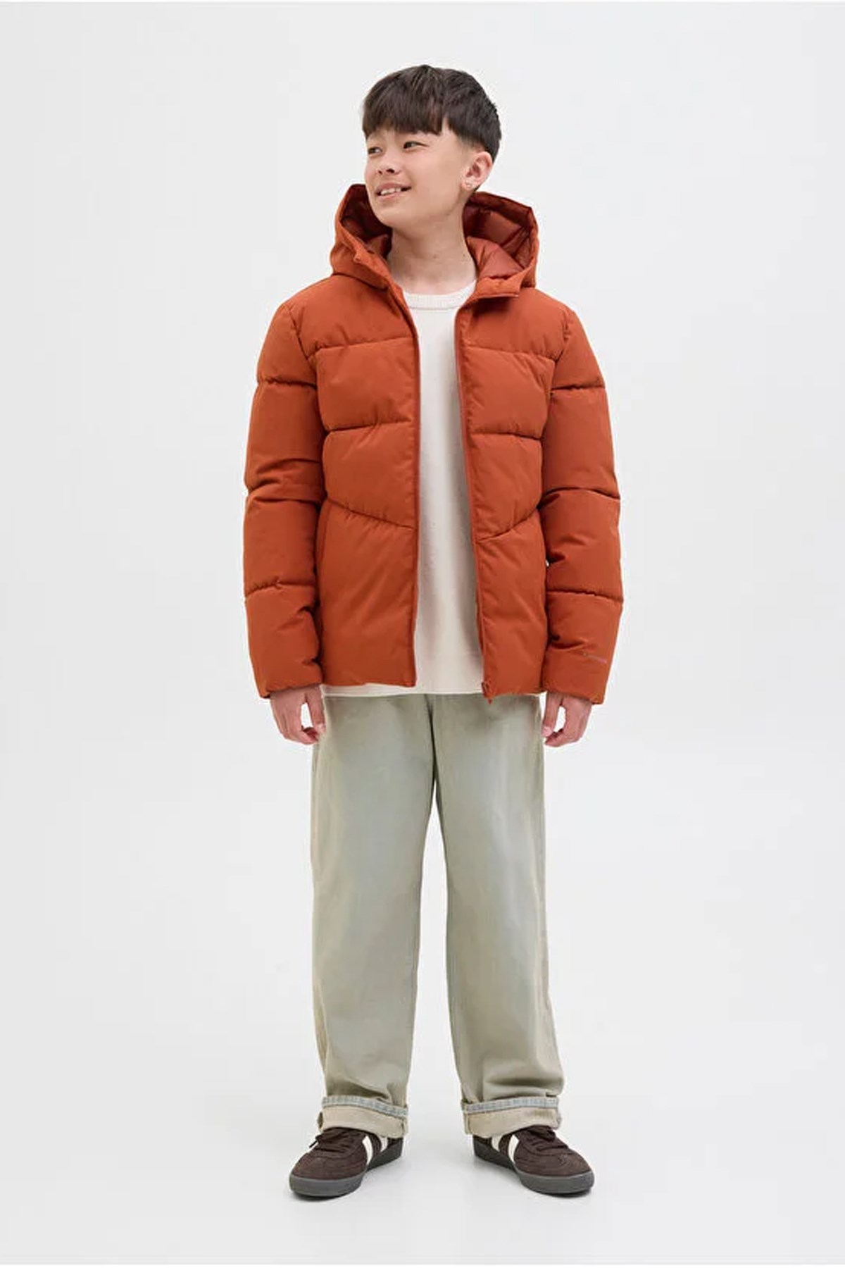 Jack & Jones Jjglobal Çocuk Mont Turuncu